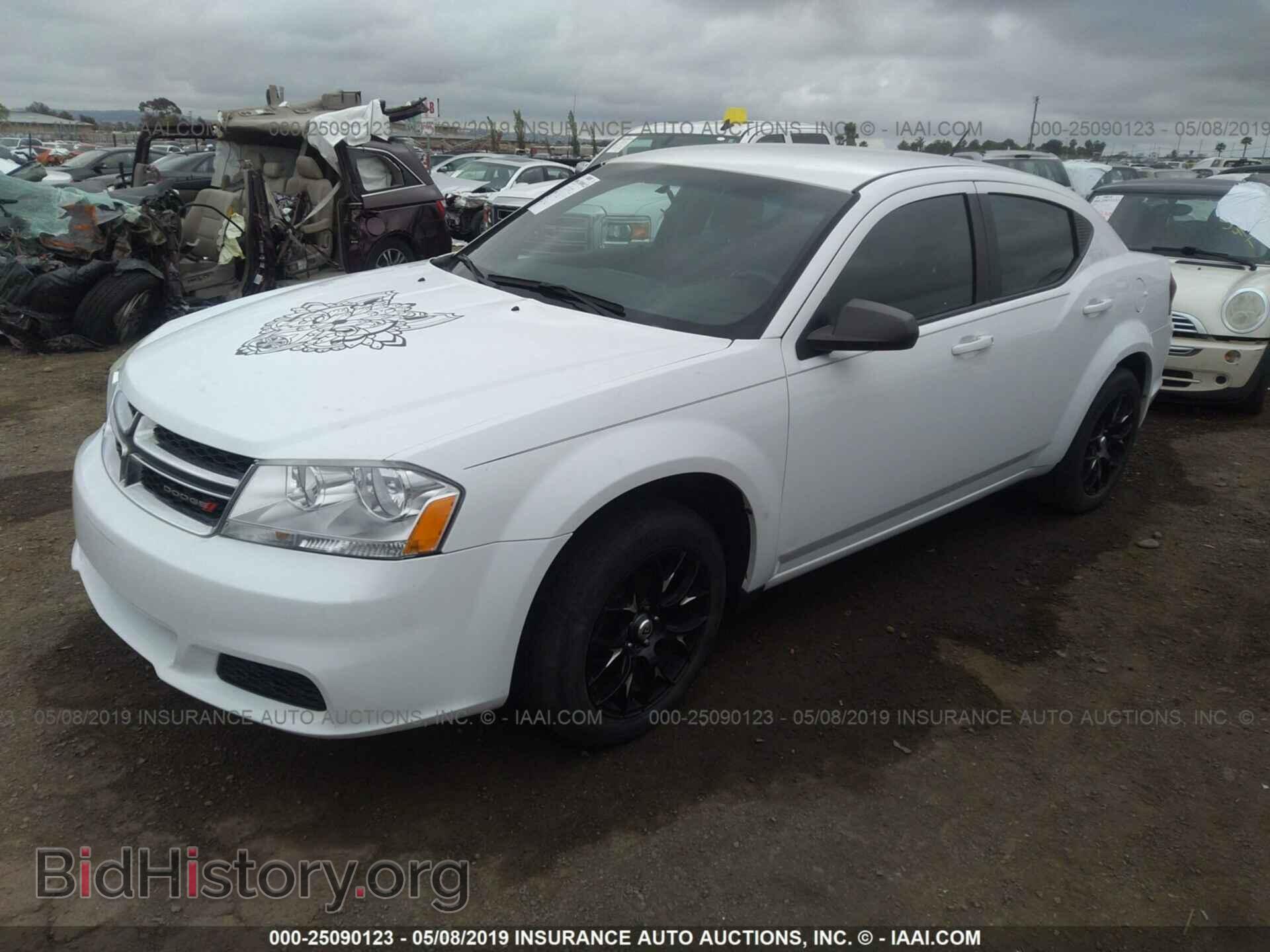 2014 DODGE AVENGER - VIN: 1C3CDZAG3EN200015 - Фото 2