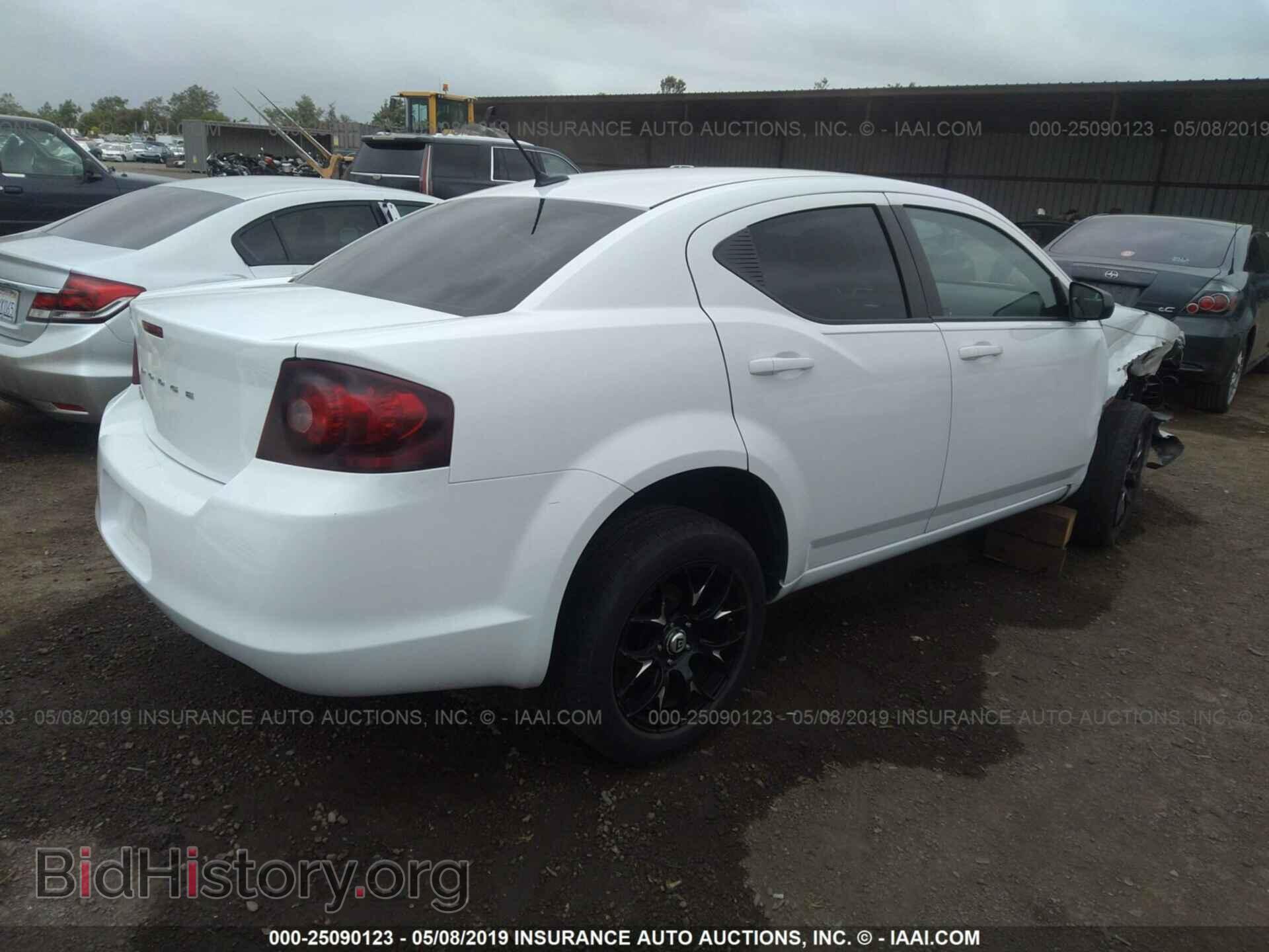 2014 DODGE AVENGER - VIN: 1C3CDZAG3EN200015 - Фото 4