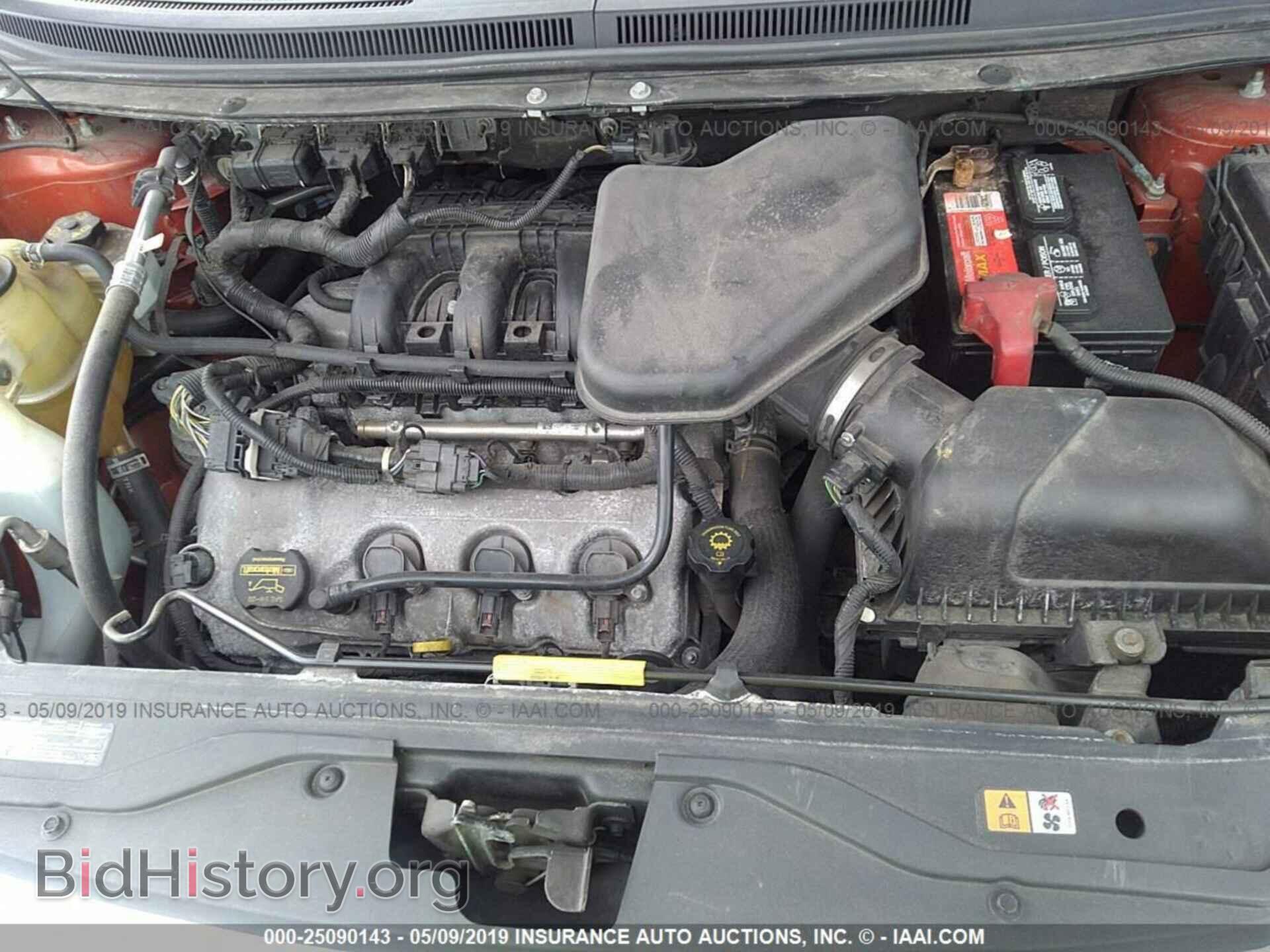 2008 FORD EDGE - VIN: 2FMDK38C78BB05555 - Фото 10