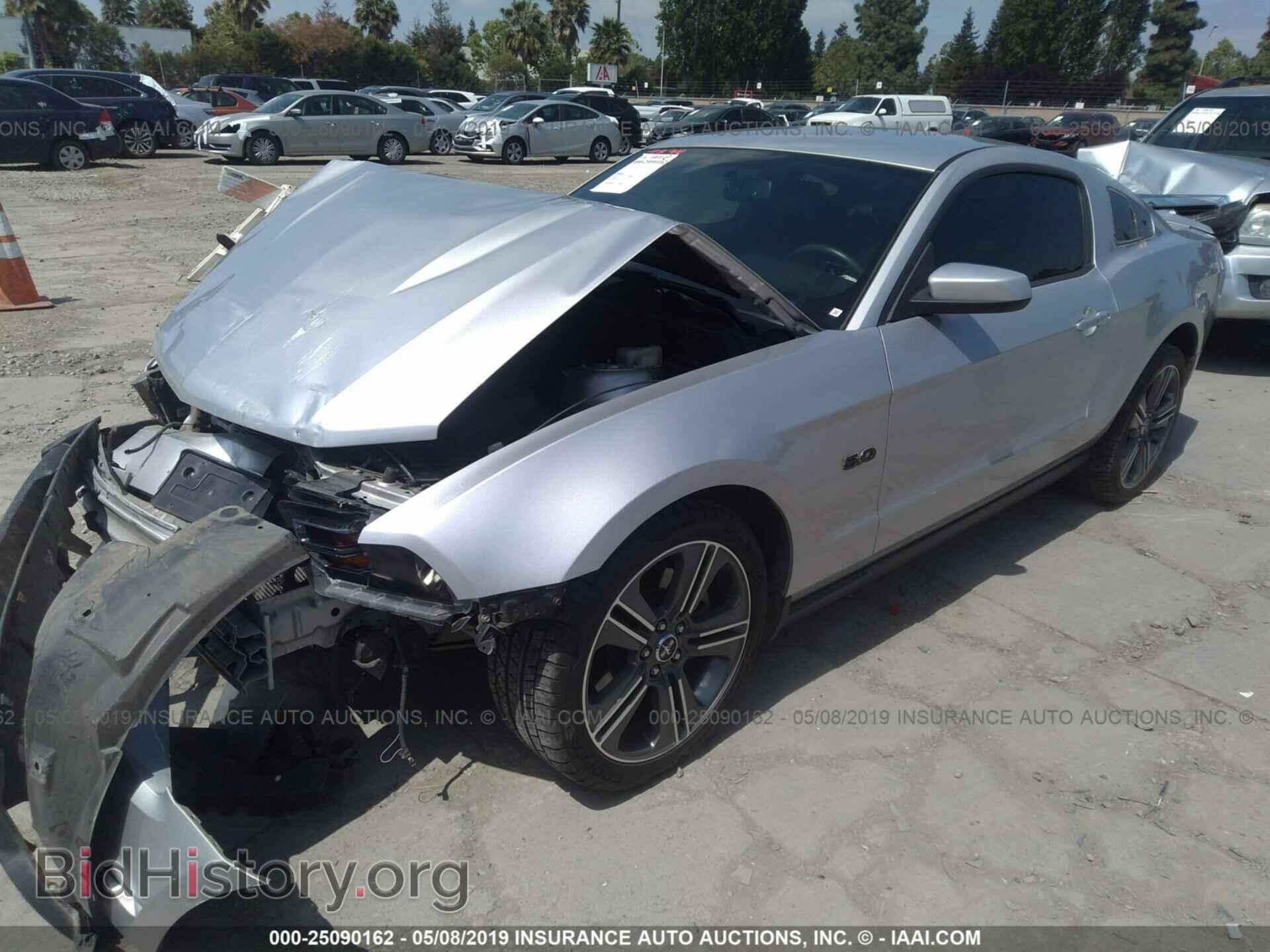 2012 FORD MUSTANG - VIN: 1ZVBP8CF3C5245706 - Фото 2