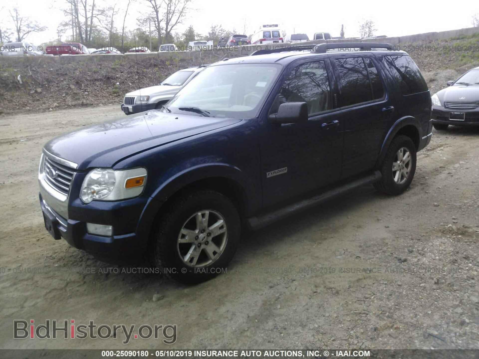 2007 FORD EXPLORER - VIN: 1FMEU73E87UB62161 - Фото 2