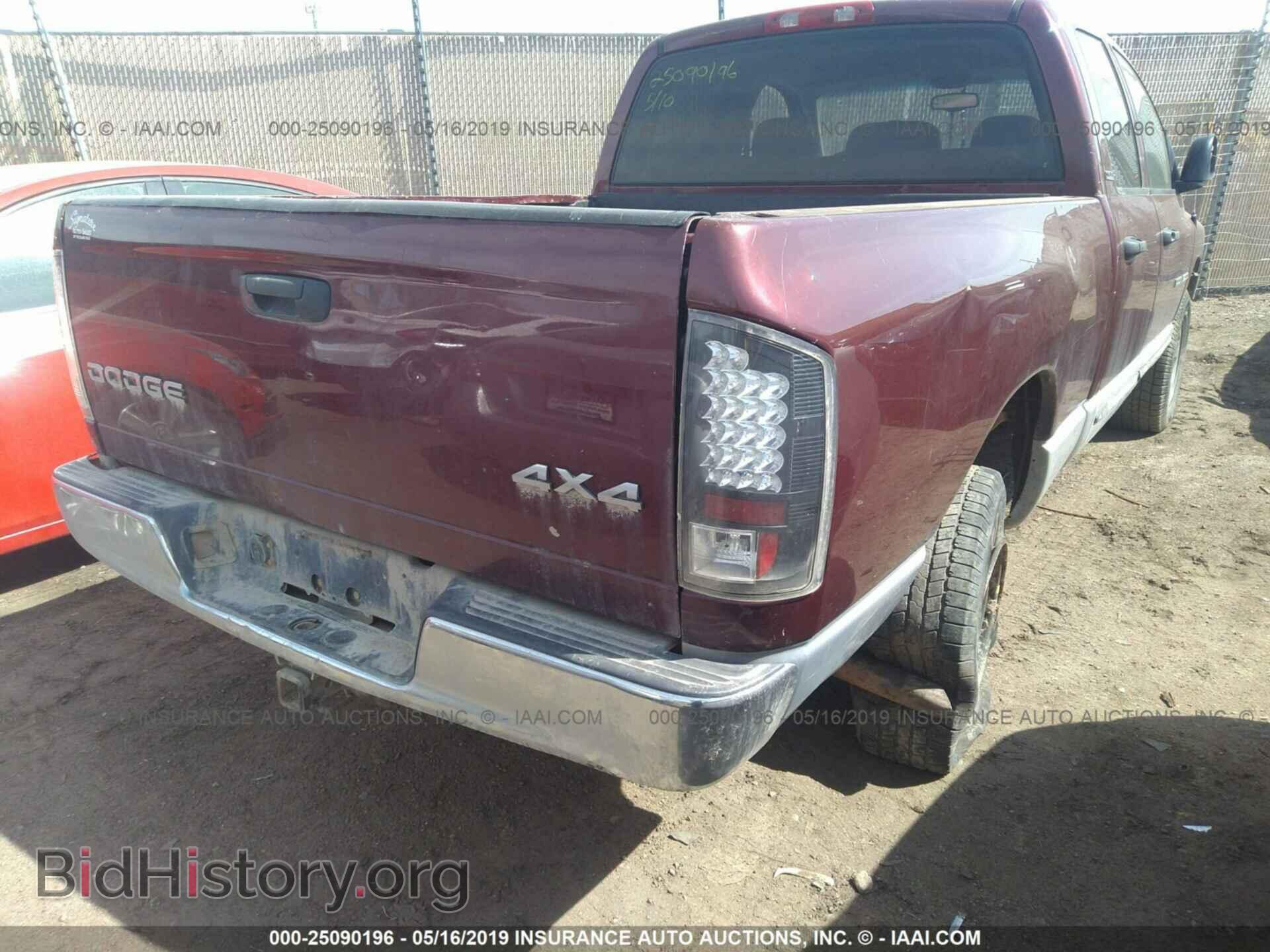 2002 DODGE RAM 1500 - VIN: 3D7HU18NX2G150697 - Фото 4
