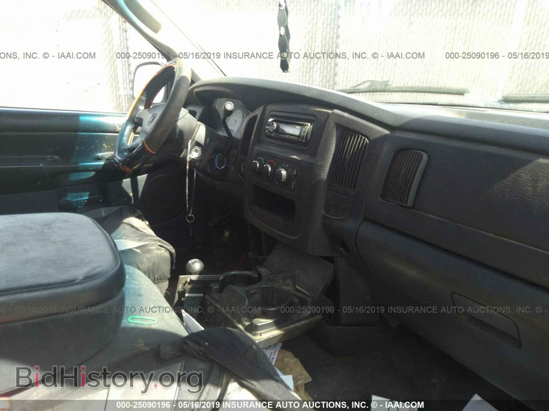2002 DODGE RAM 1500 - VIN: 3D7HU18NX2G150697 - Фото 5