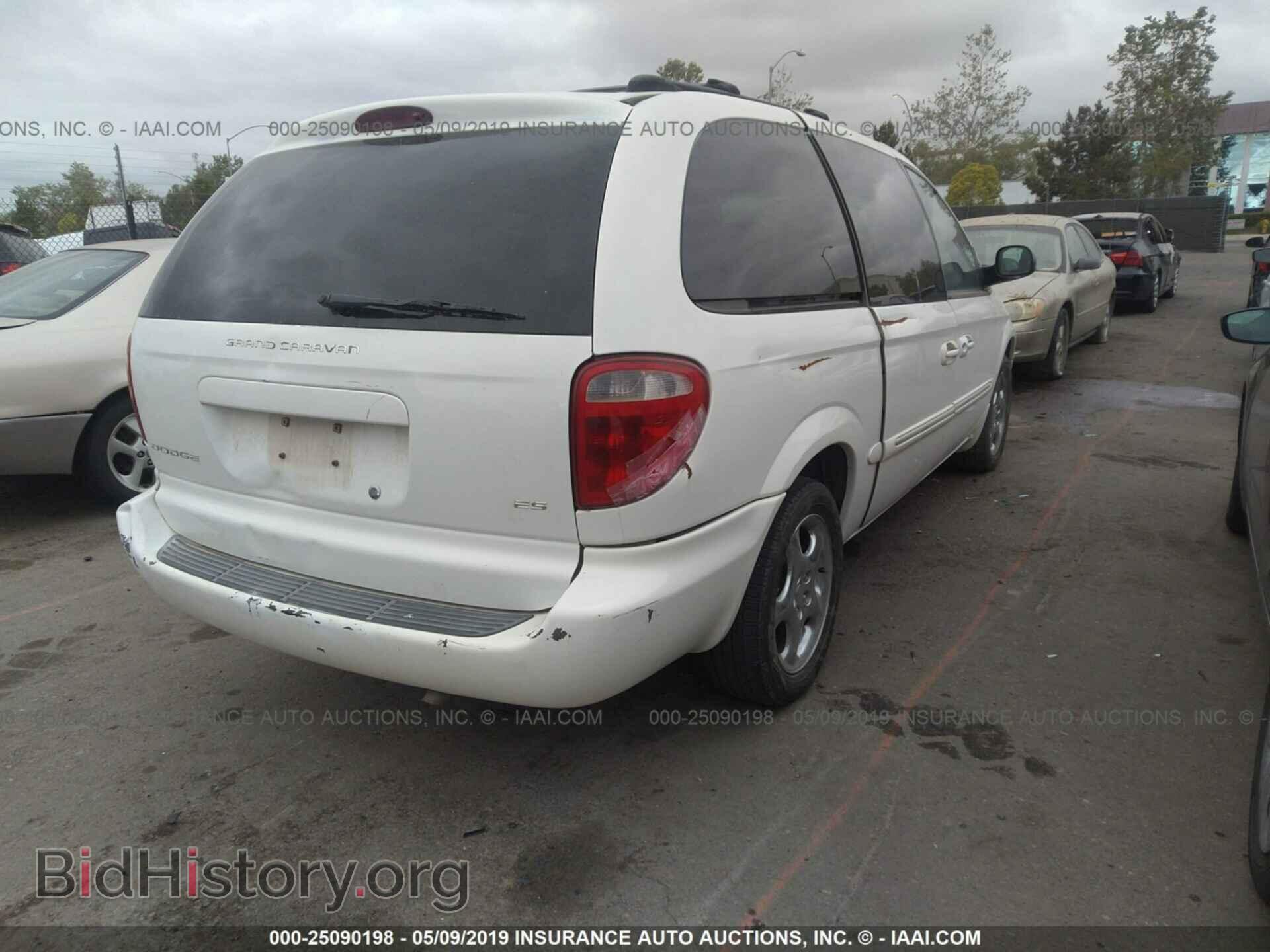 2002 DODGE GRAND CARAVAN - VIN: 2B8GP54L92R501176 - Фото 4