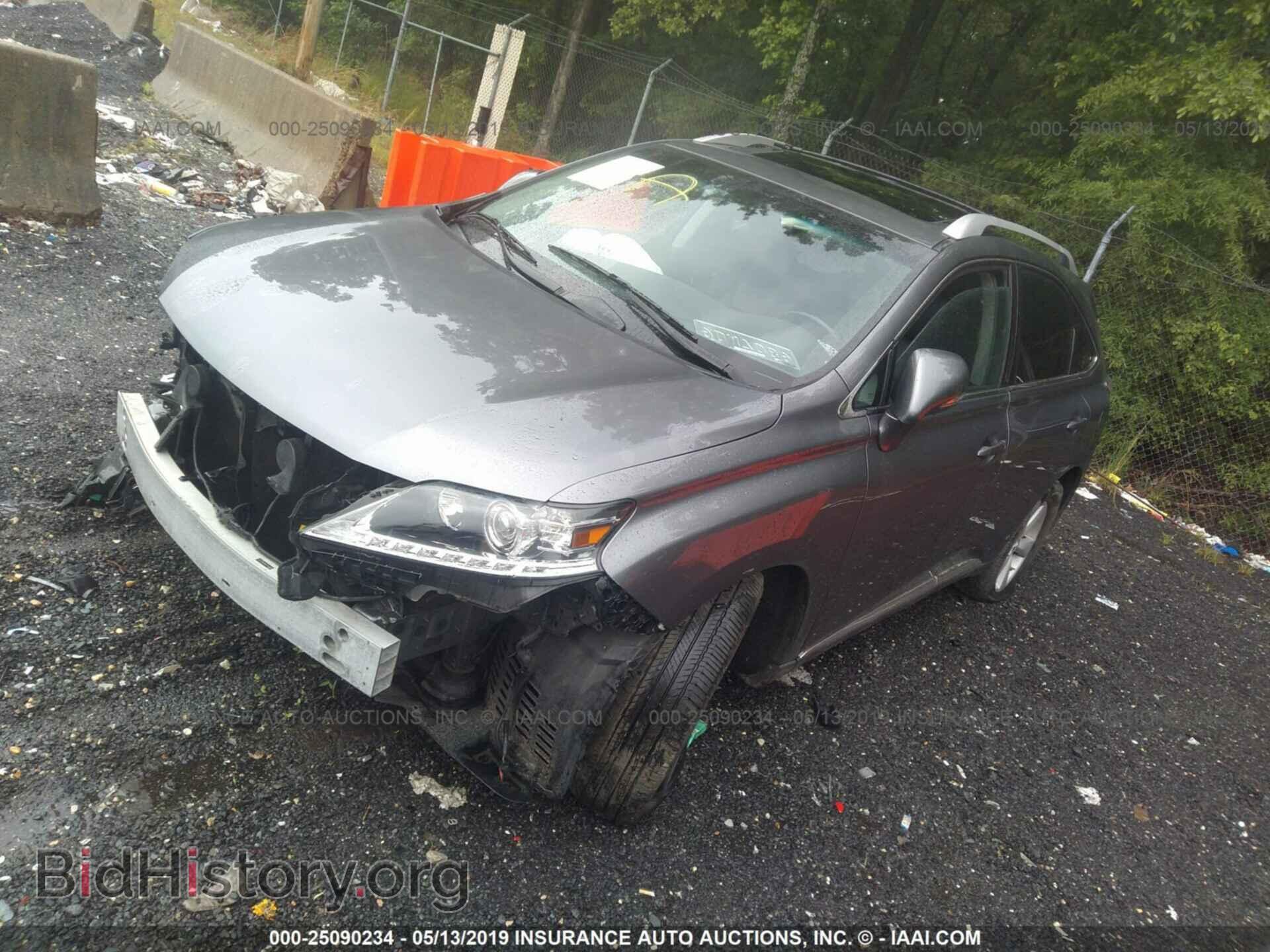 2015 LEXUS RX - VIN: 2T2BK1BA7FC340285 - Фото 2