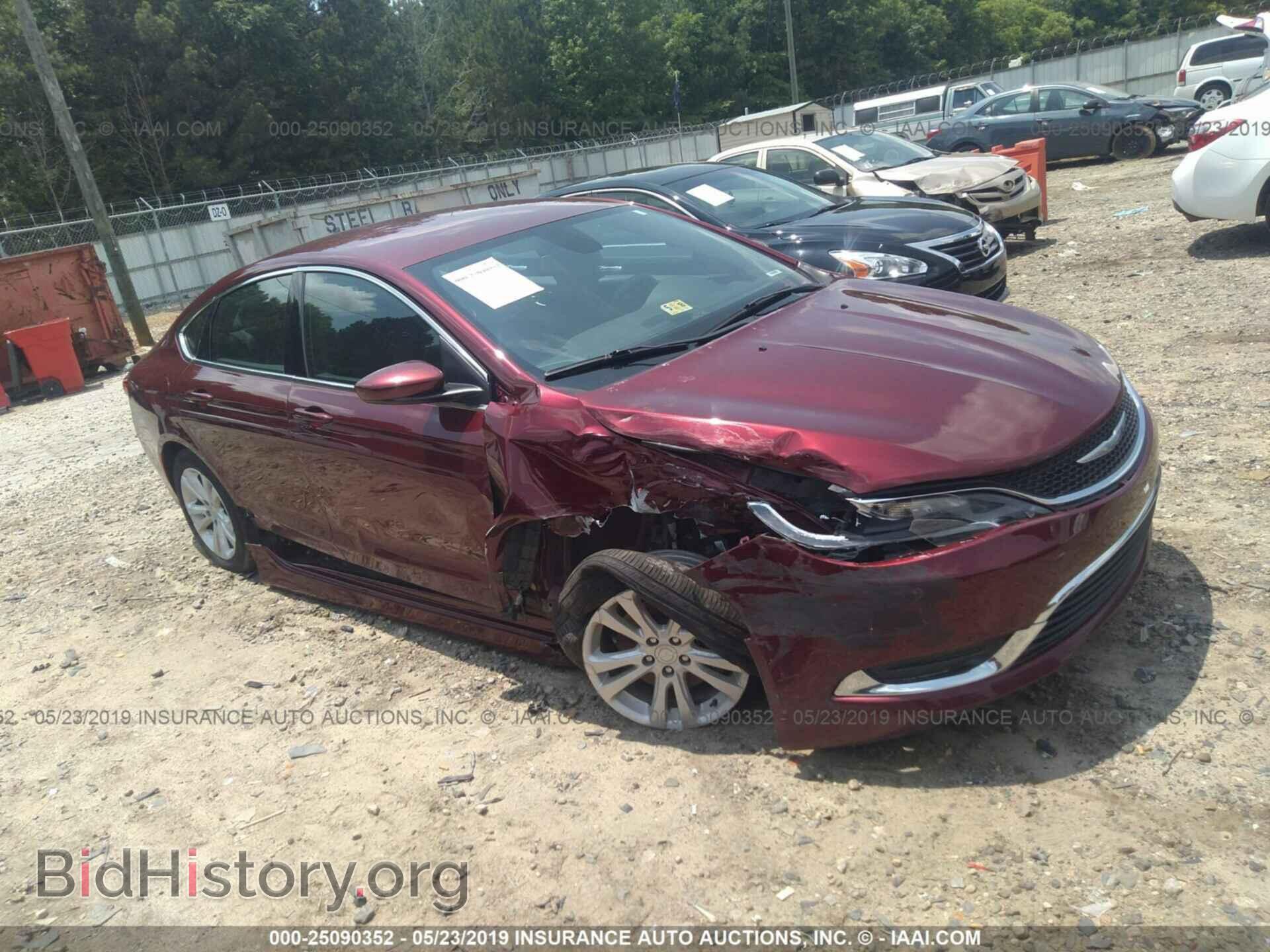 Фотография 1C3CCCAB4GN158980 - CHRYSLER 200 2016