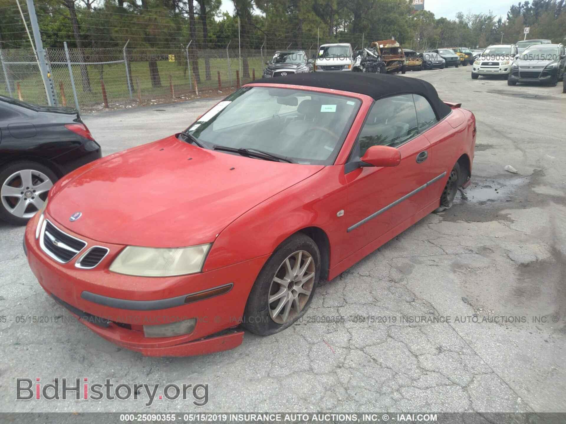 2004 SAAB 9-3 - VIN: YS3FD79Y646006266 - Фото 2