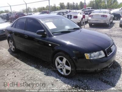 2005 Audi A4 1.8T Quattro/Special, черный — VIN WAULC68E65A039827, IAAI