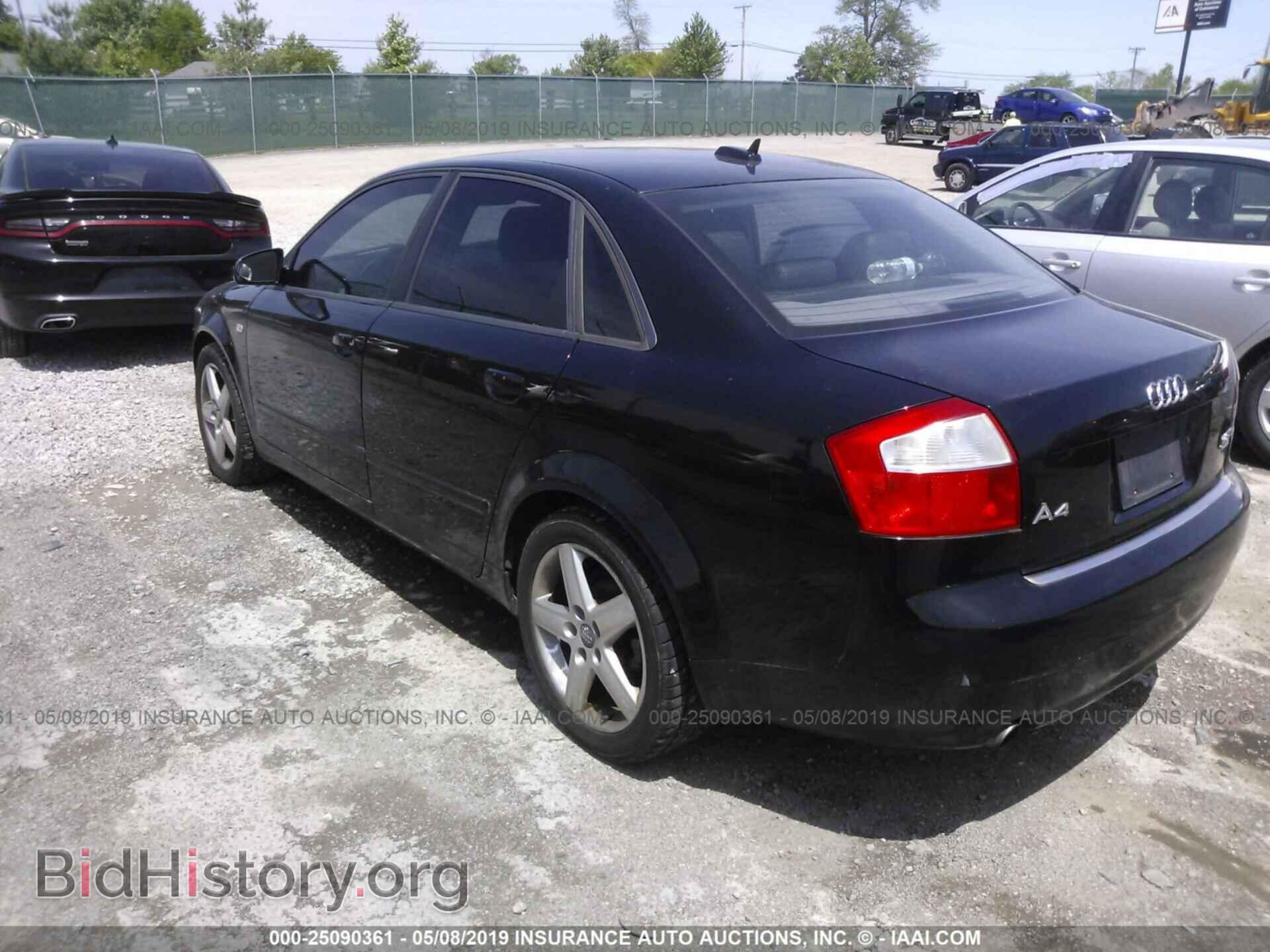 2005 AUDI A4 - VIN: WAULC68E65A039827 - Фото 3