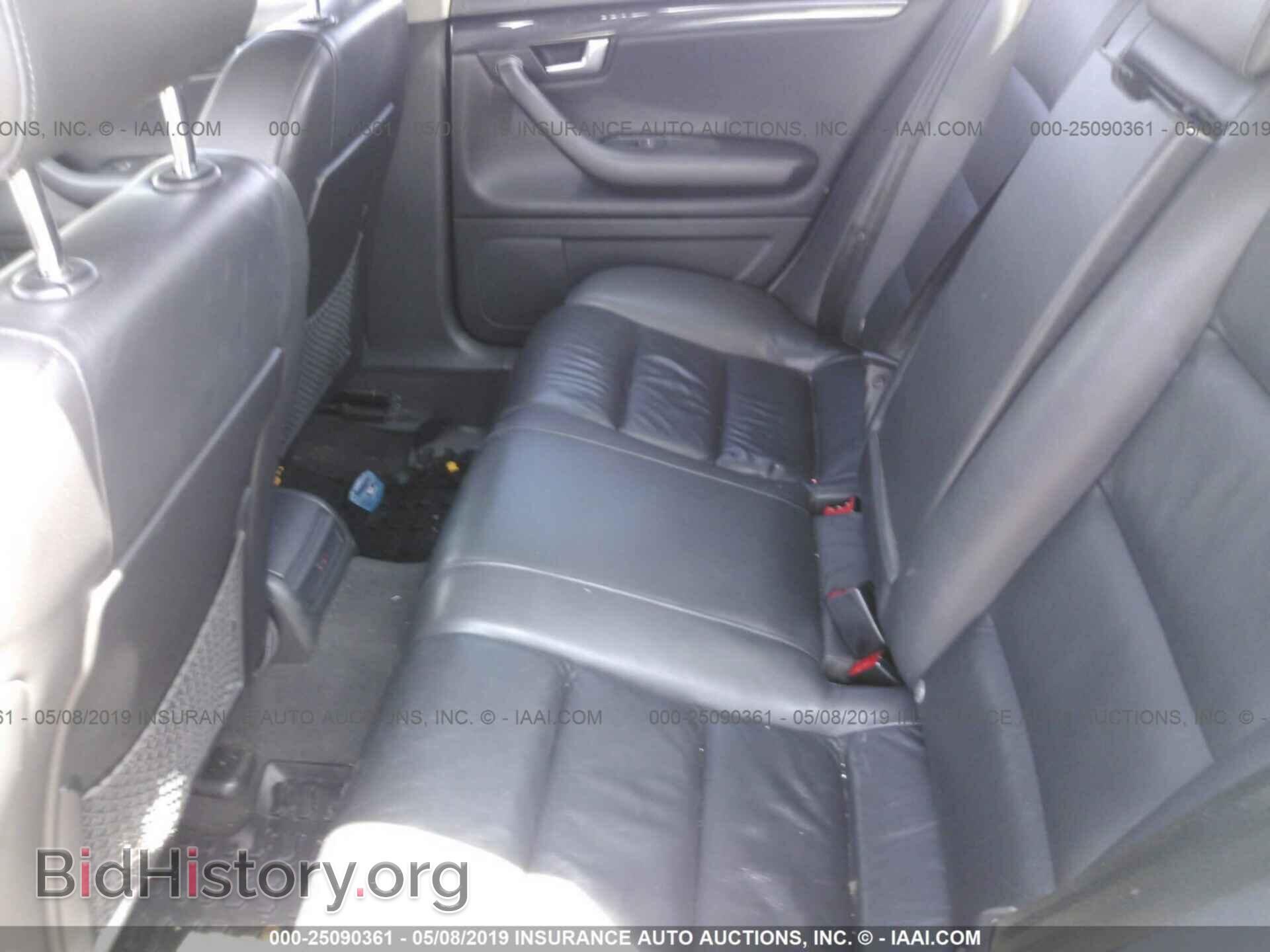 2005 AUDI A4 - VIN: WAULC68E65A039827 - Фото 8