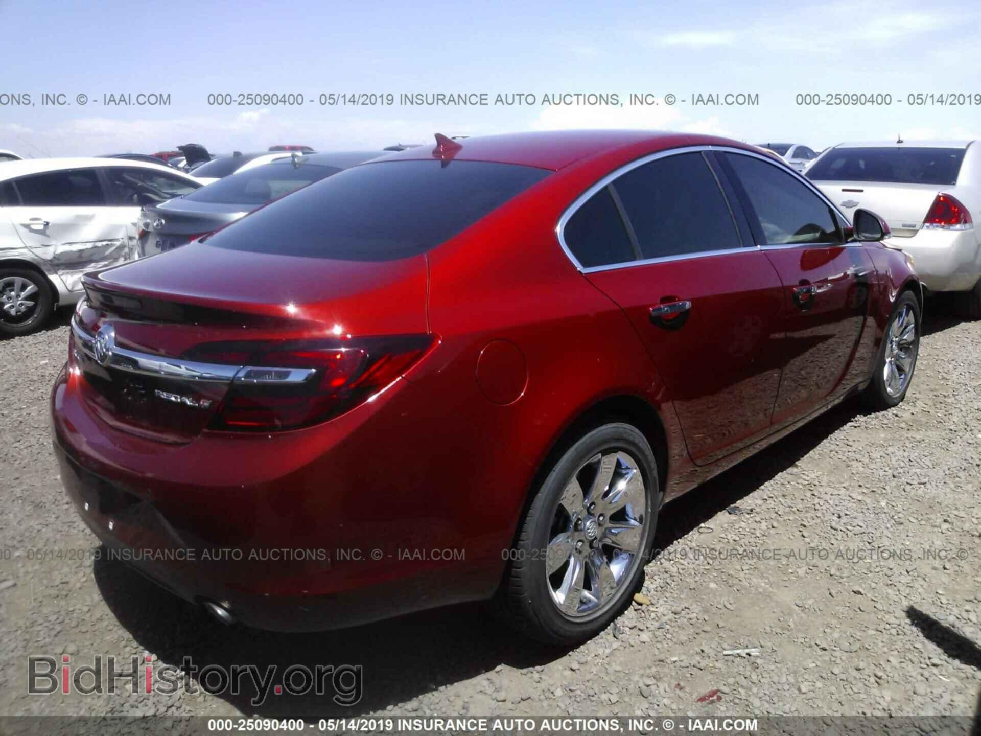 2014 BUICK REGAL - VIN: 2G4GN5EX5E9275973 - Фото 4