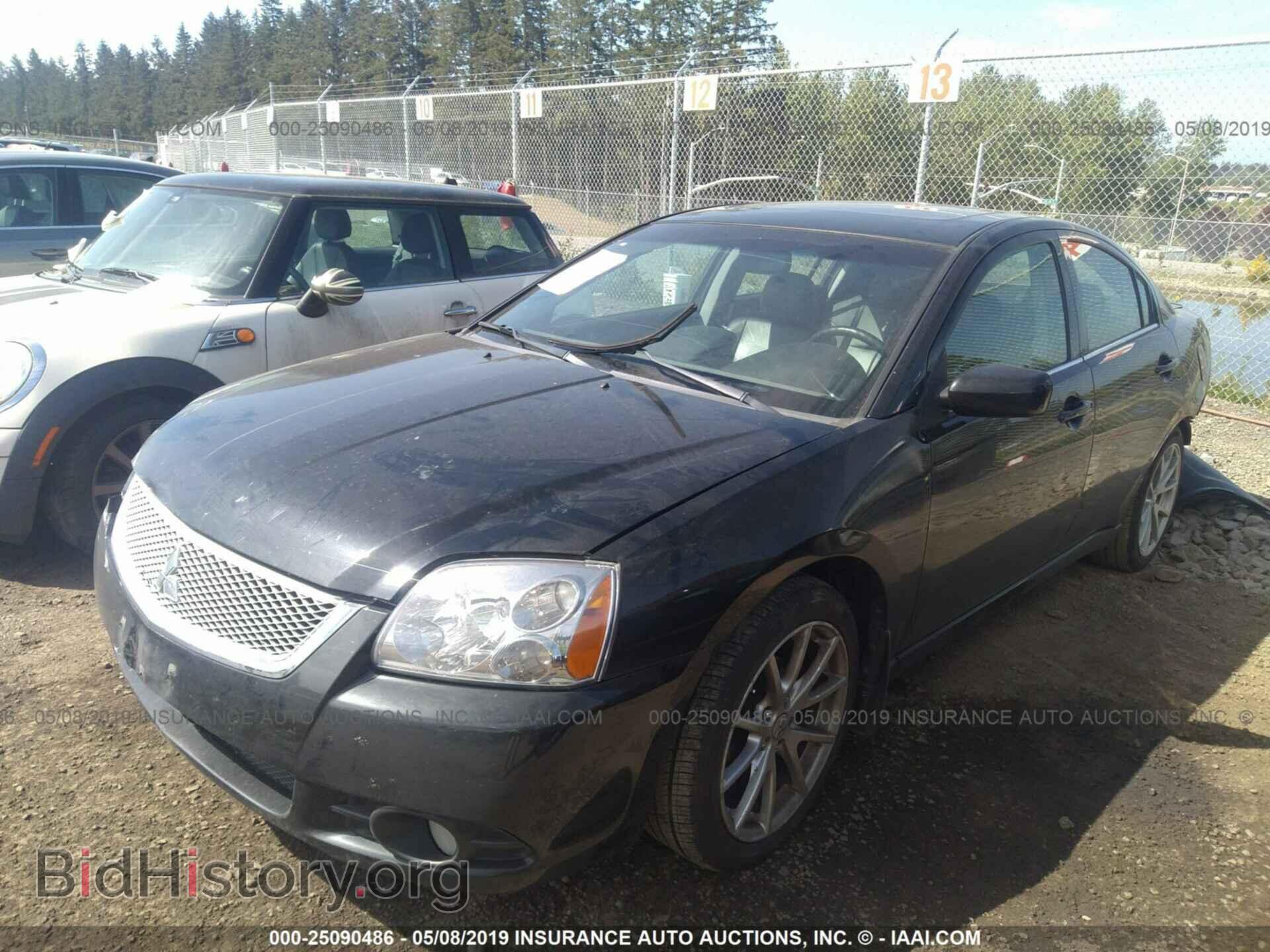 2012 MITSUBISHI GALANT - VIN: 4A32B3FF3CE014284 - Фото 2