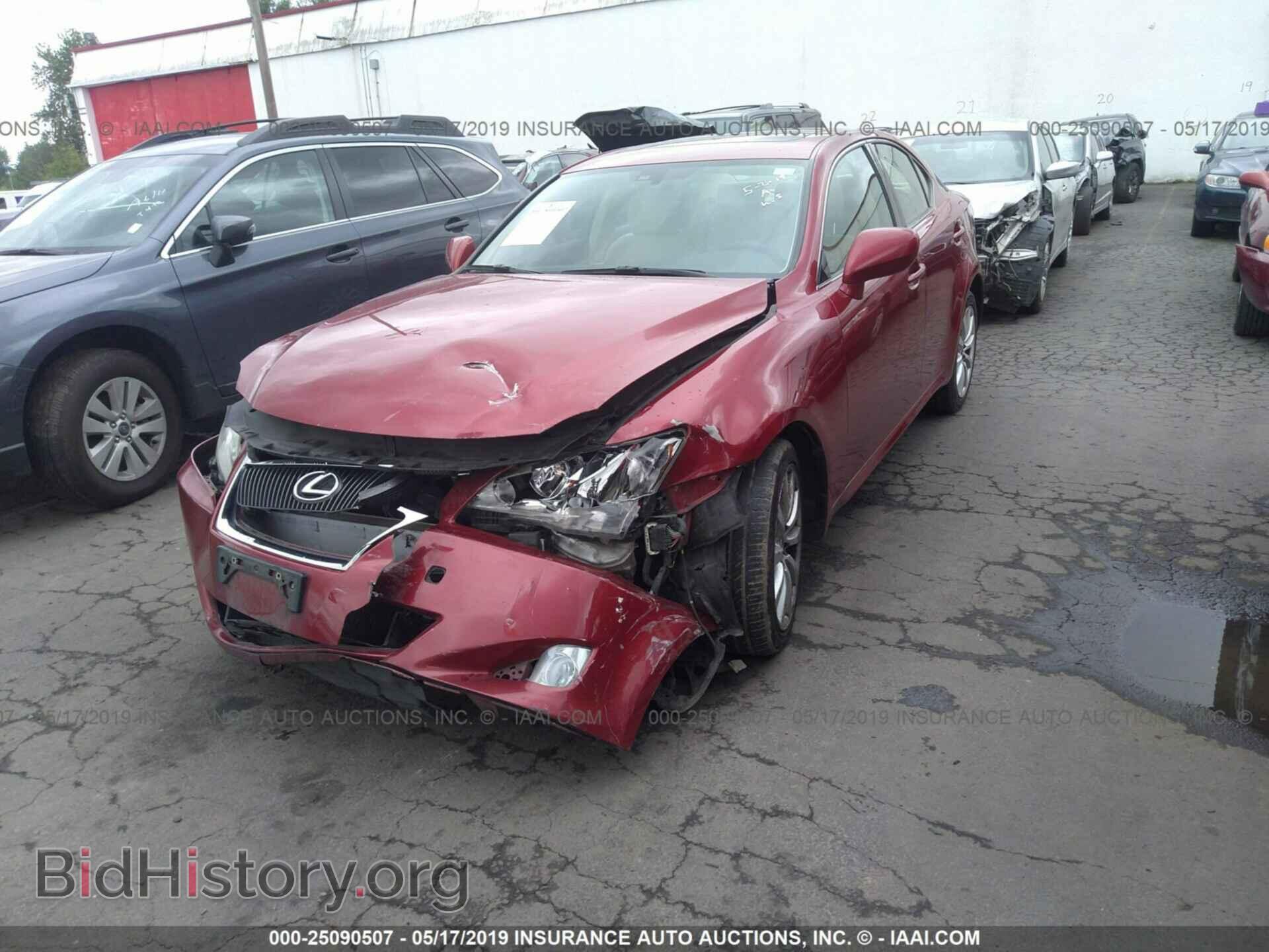 2008 LEXUS IS - VIN: JTHCK262X82022615 - Фото 2