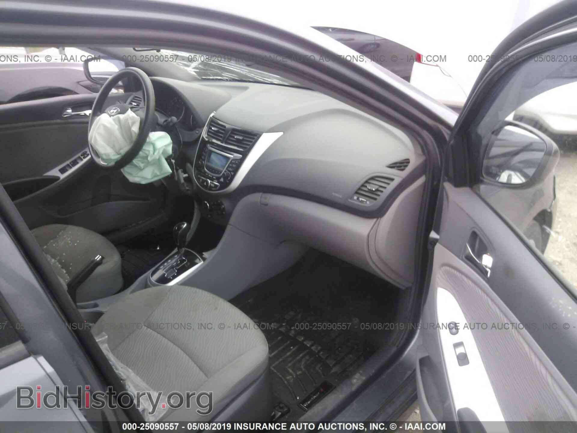 2012 HYUNDAI ACCENT - VIN: KMHCU4AE9CU186861 - Фото 5