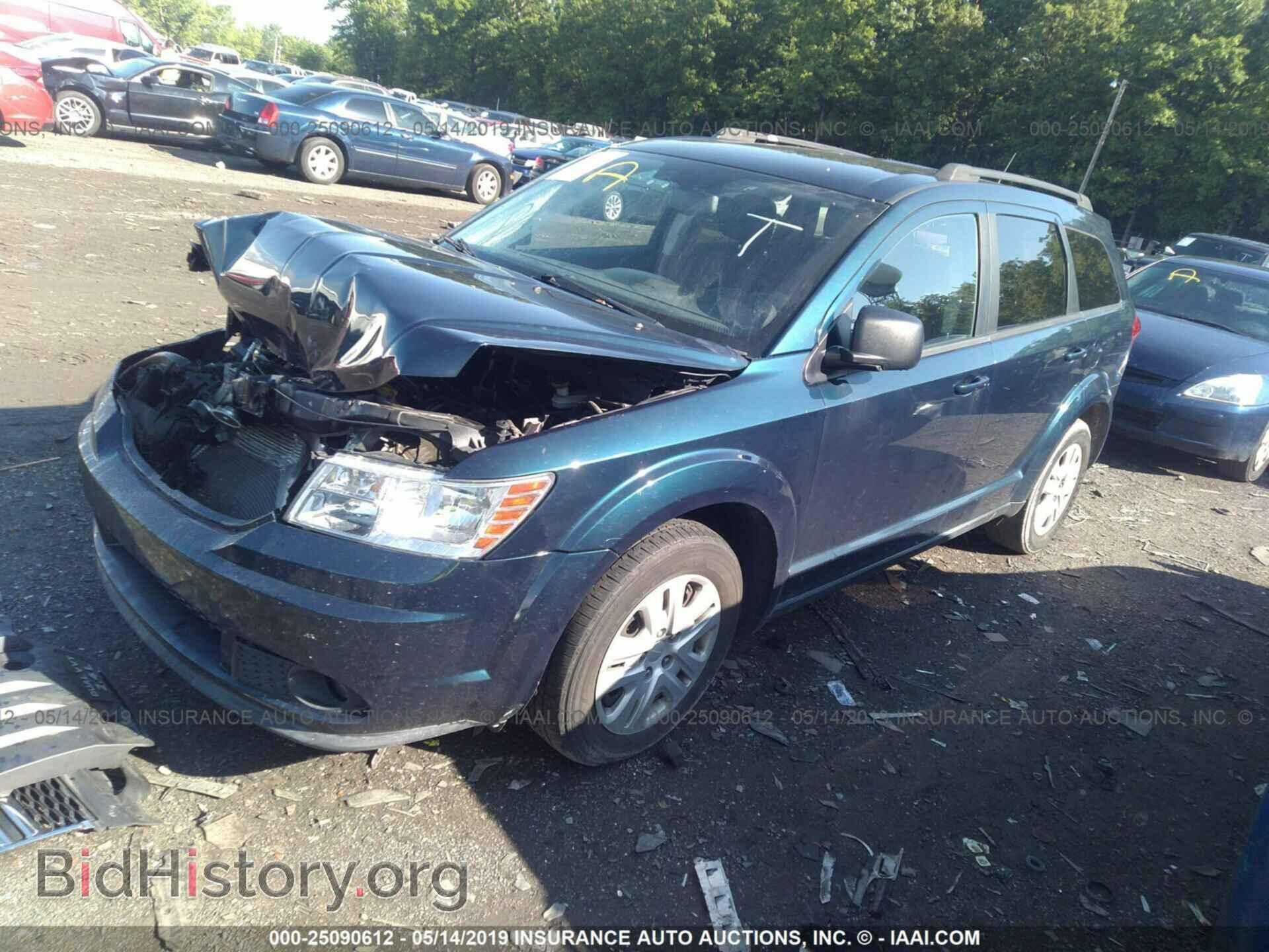 2014 DODGE JOURNEY - VIN: 3C4PDCAB8ET102130 - Фото 2