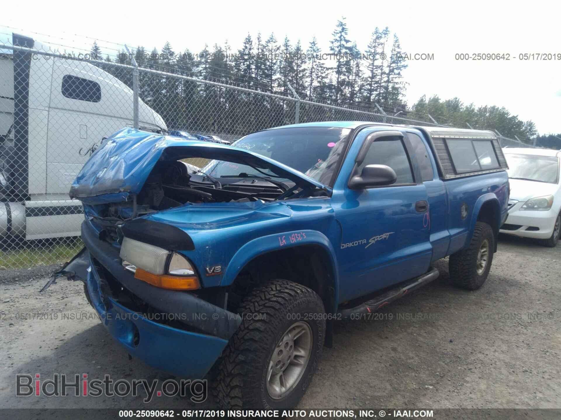 2000 DODGE DAKOTA - VIN: 1B7GG22N4YS534438 - Фото 2