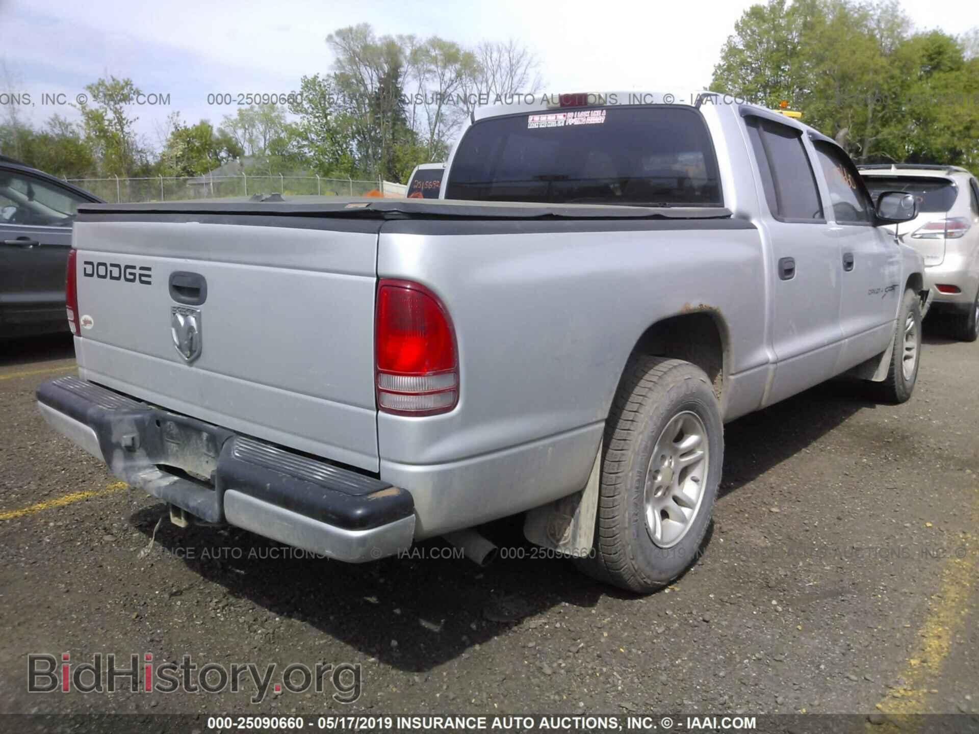 2001 DODGE DAKOTA - VIN: 1B7HL2AX41S296227 - Фото 4