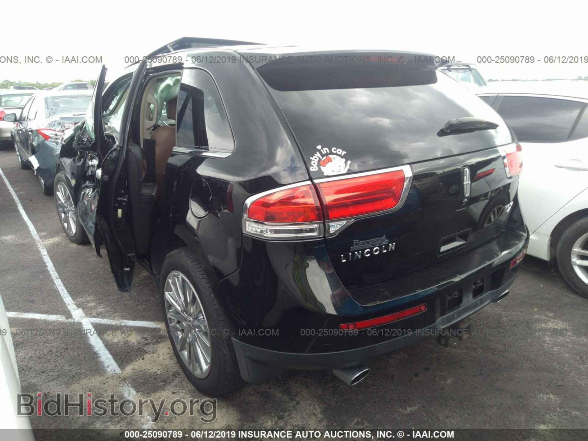 2011 LINCOLN MKX - VIN: 2LMDJ6JK2BBJ32325 - Фото 3