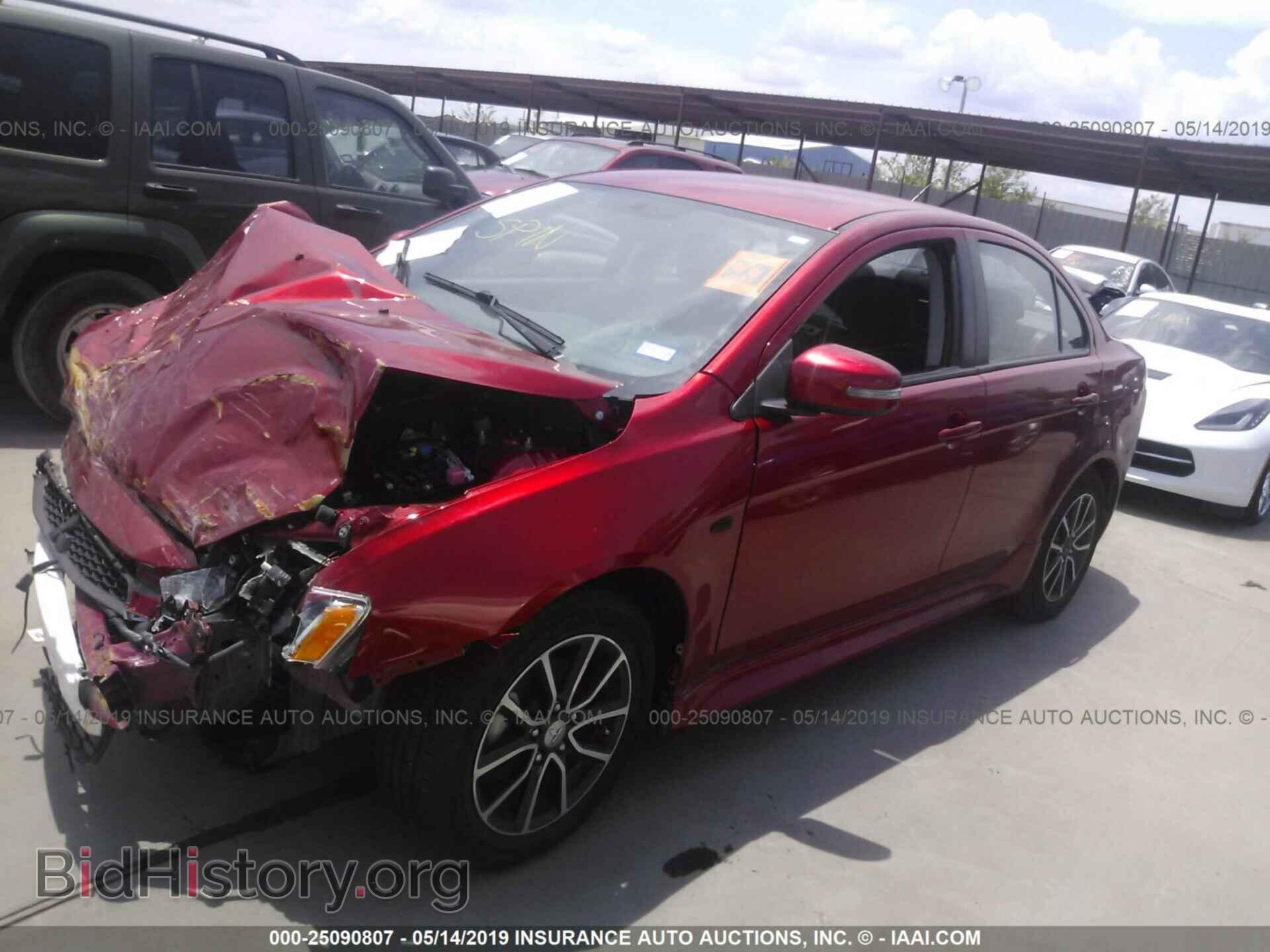 2017 MITSUBISHI LANCER - VIN: JA32U2FU7HU005881 - Фото 2