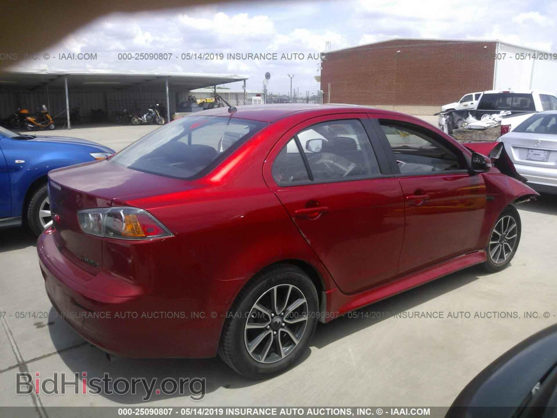 2017 MITSUBISHI LANCER - VIN: JA32U2FU7HU005881 - Фото 4