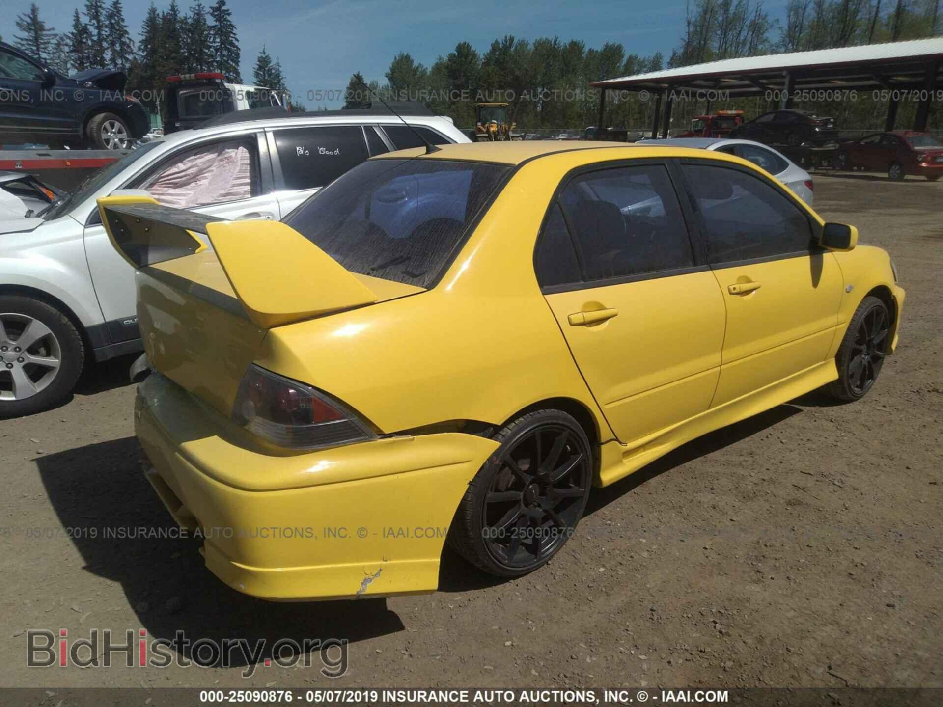 2003 MITSUBISHI LANCER - VIN: JA3AJ86E53U048205 - Фото 4