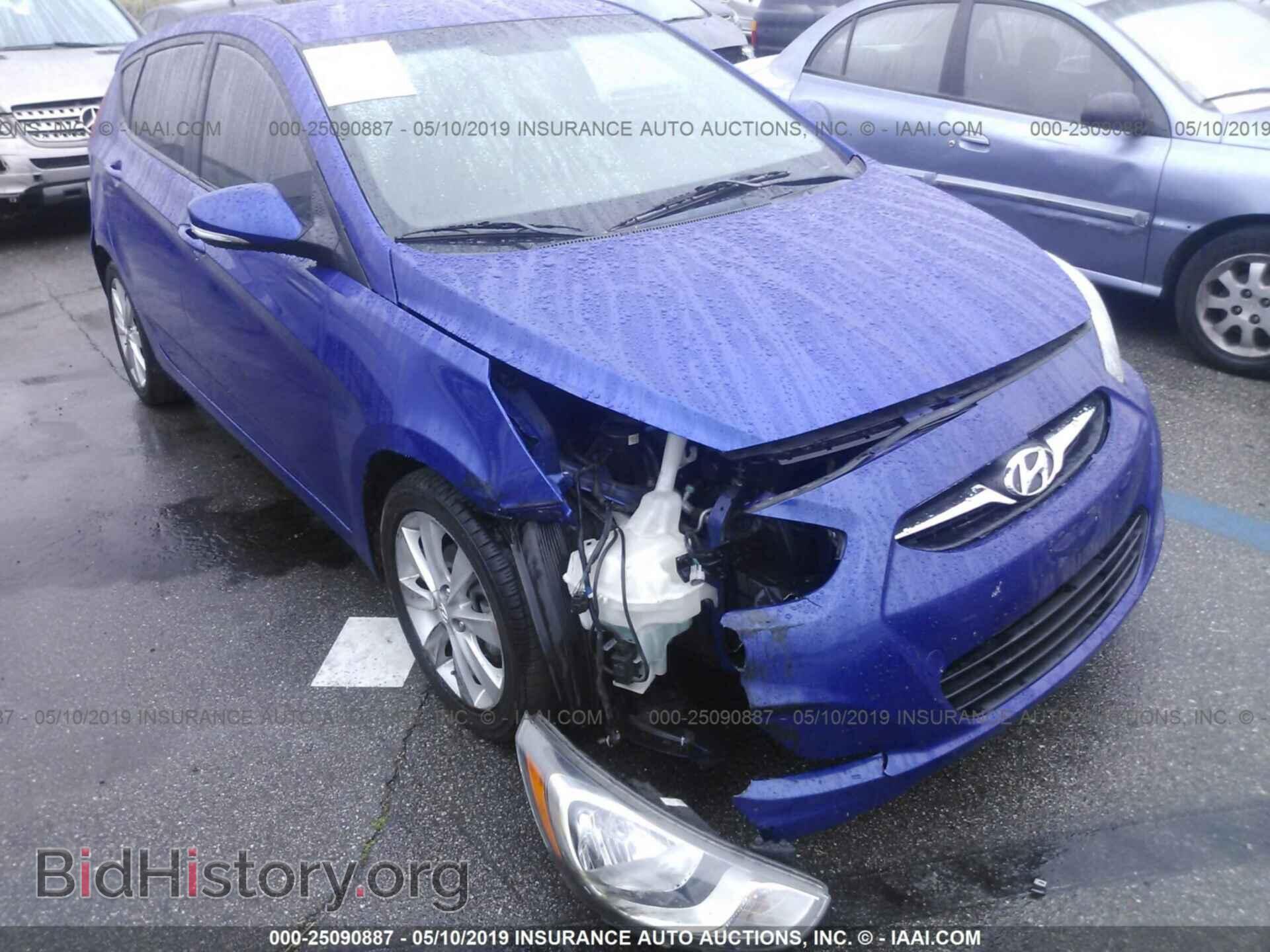 2013 HYUNDAI ACCENT - VIN: KMHCU5AE1DU086308 - Фото 6