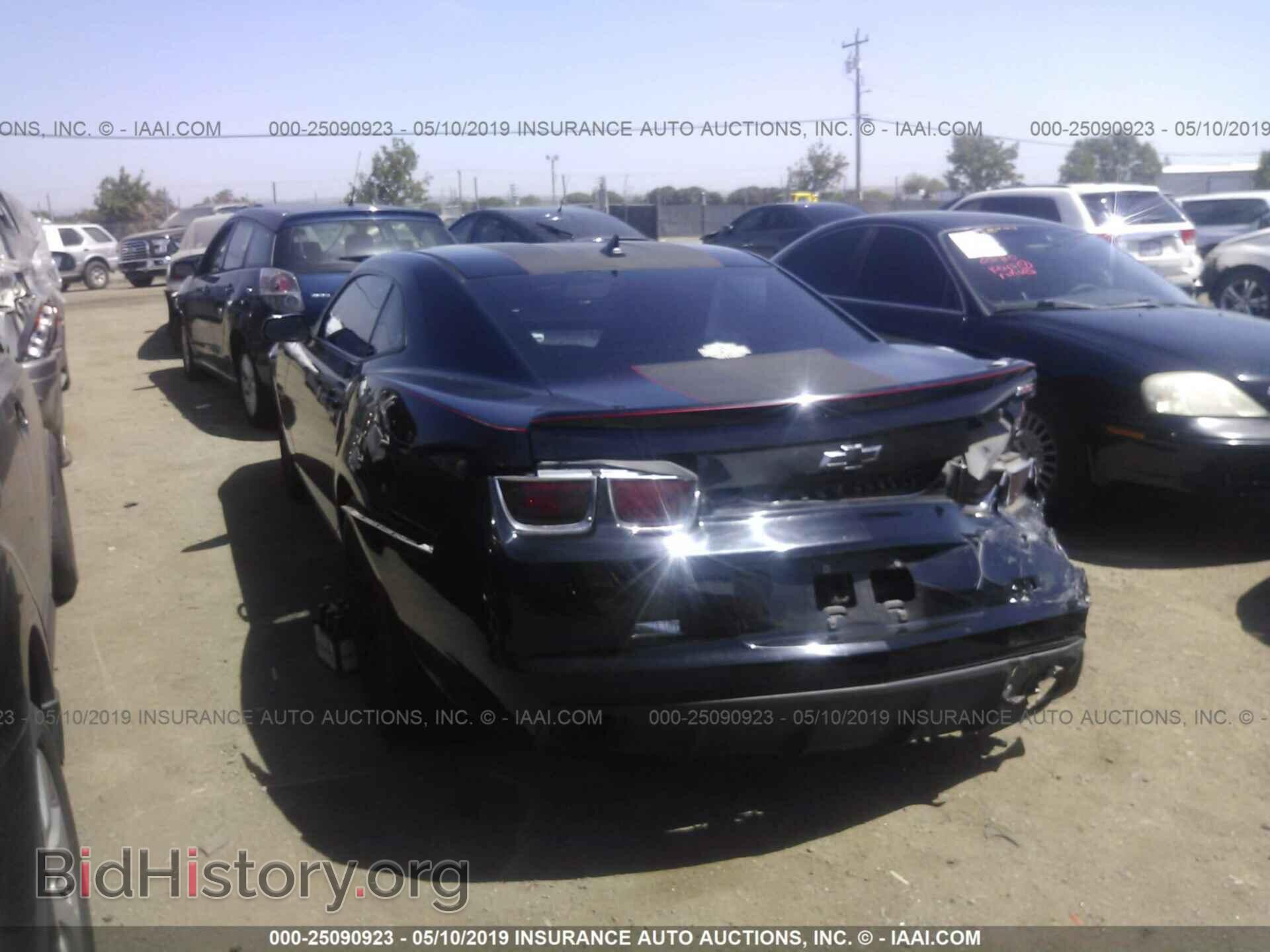 2012 CHEVROLET CAMARO - VIN: 2G1FS1EW8C9185909 - Фото 3