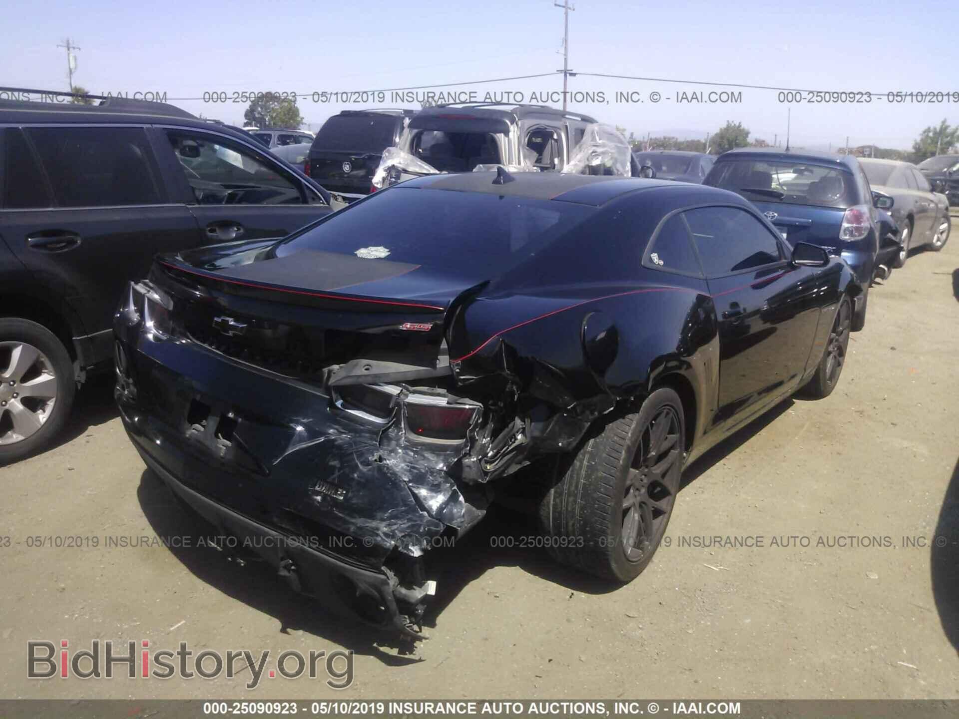 2012 CHEVROLET CAMARO - VIN: 2G1FS1EW8C9185909 - Фото 4