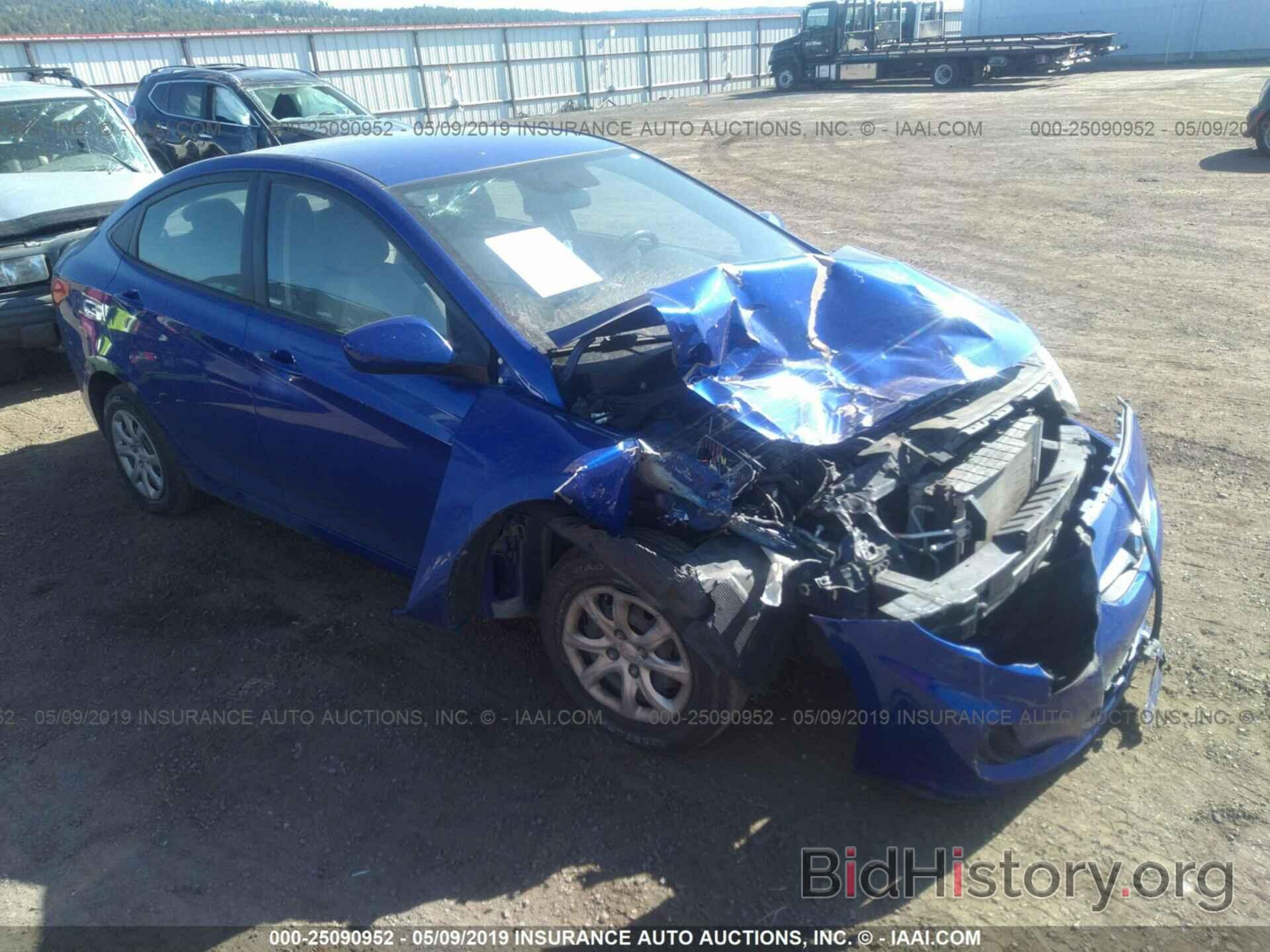 Photo KMHCT4AE0DU447377 - HYUNDAI ACCENT 2013