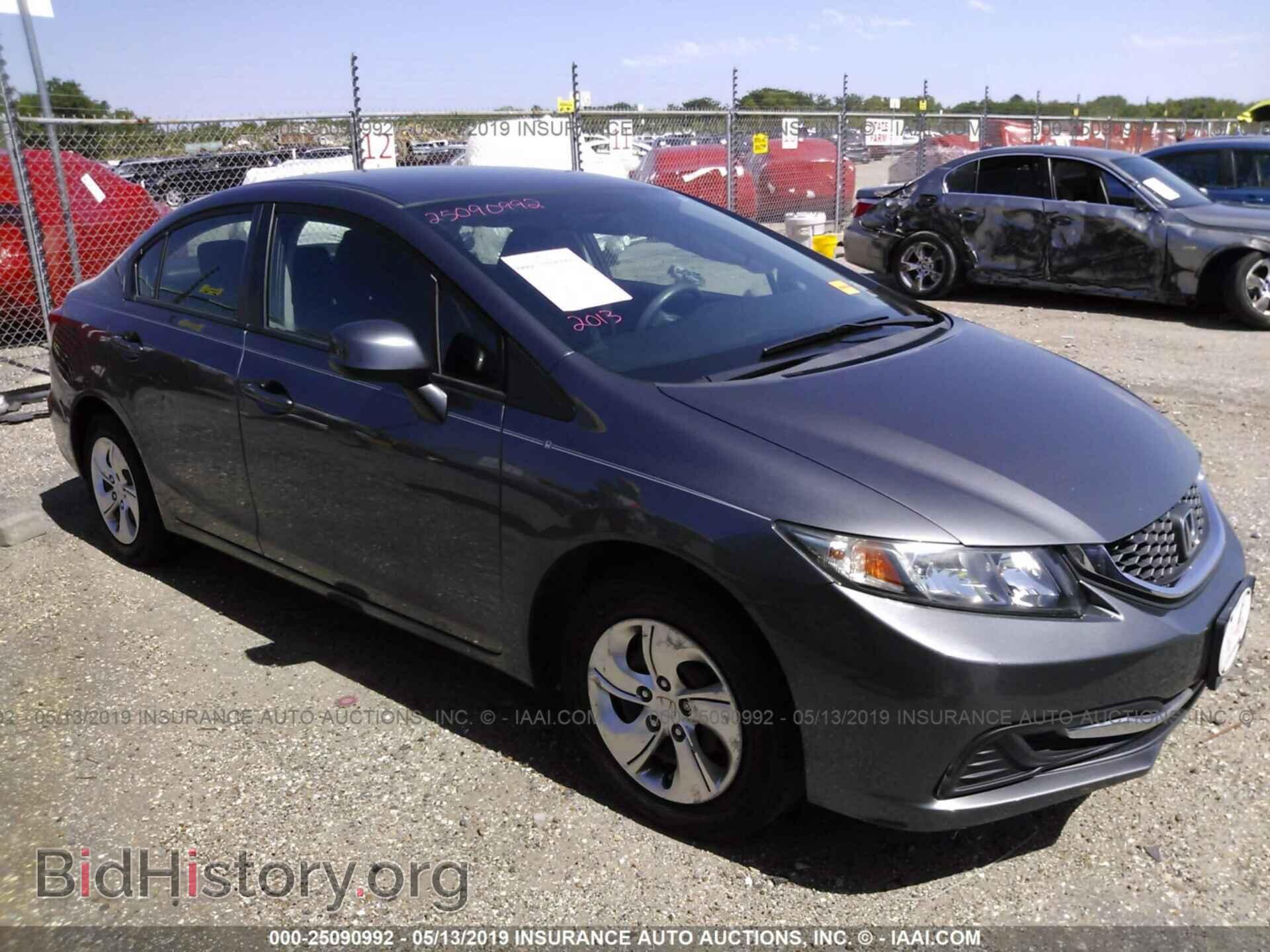 Фотография 19XFB2F51DE015347 - HONDA CIVIC 2013