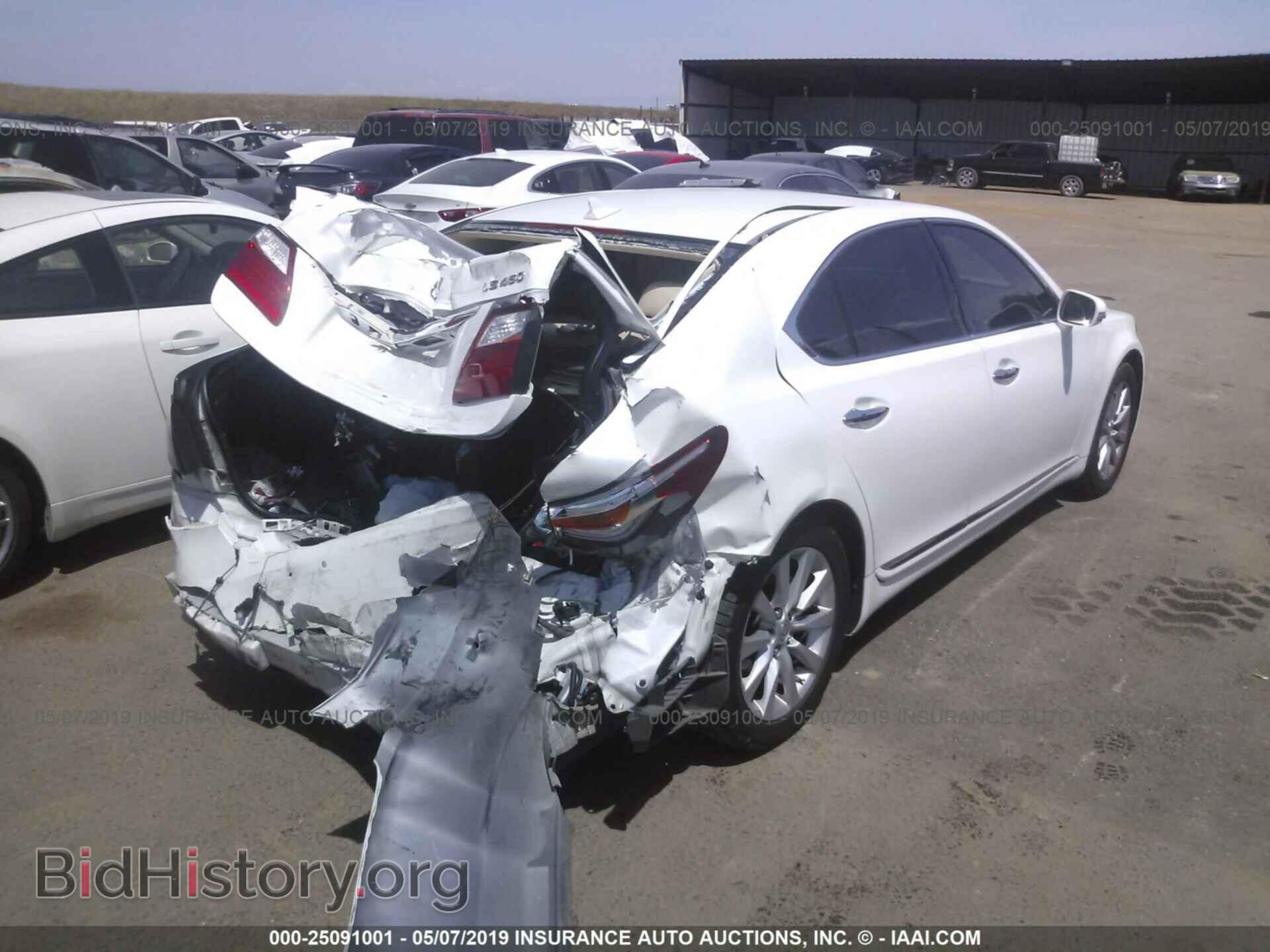 2012 LEXUS LS - VIN: JTHBL5EF7C5108342 - Photo 4