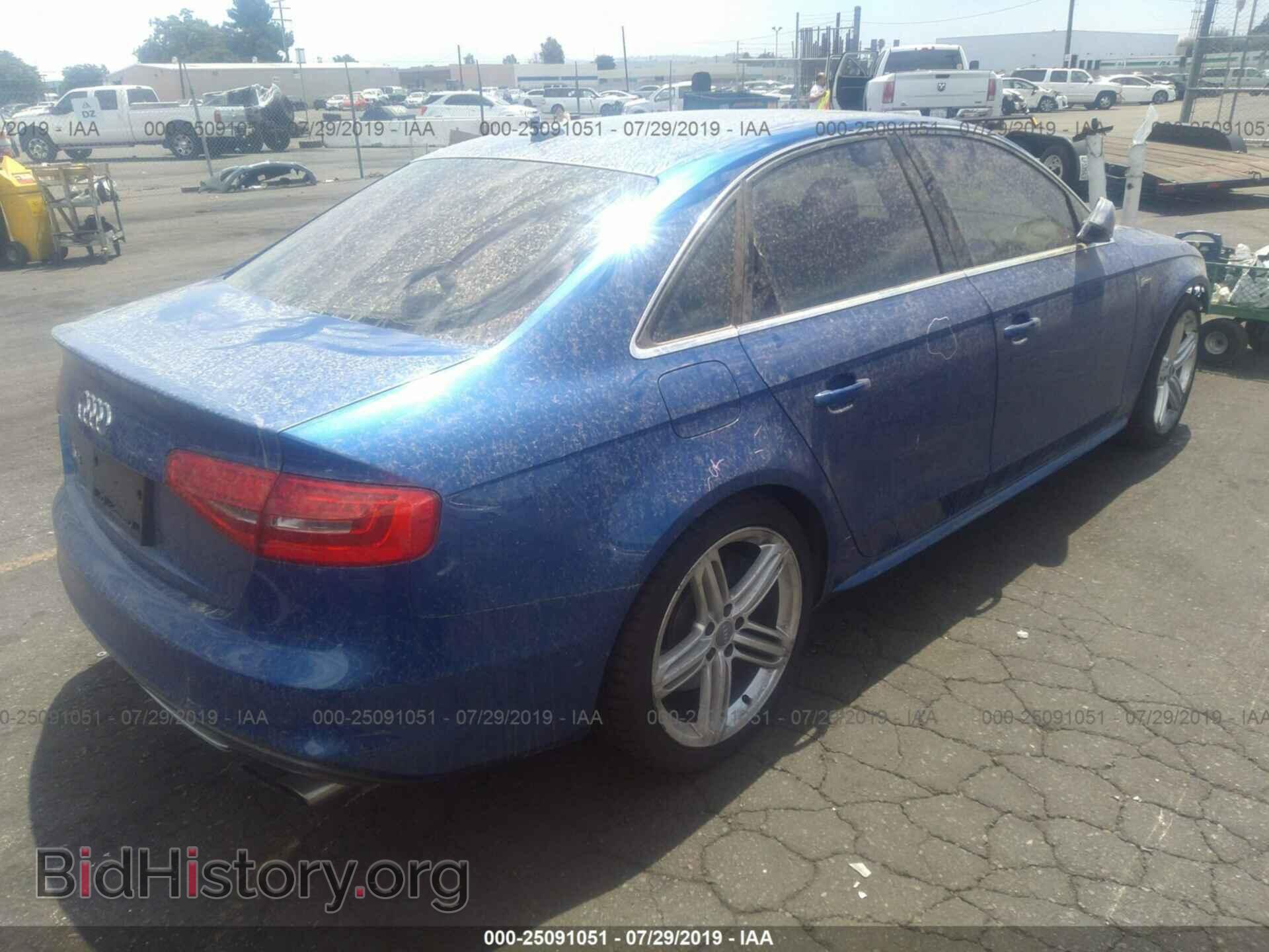 2015 AUDI S4 - VIN: WAUBGAFL4FA024961 - Фото 4