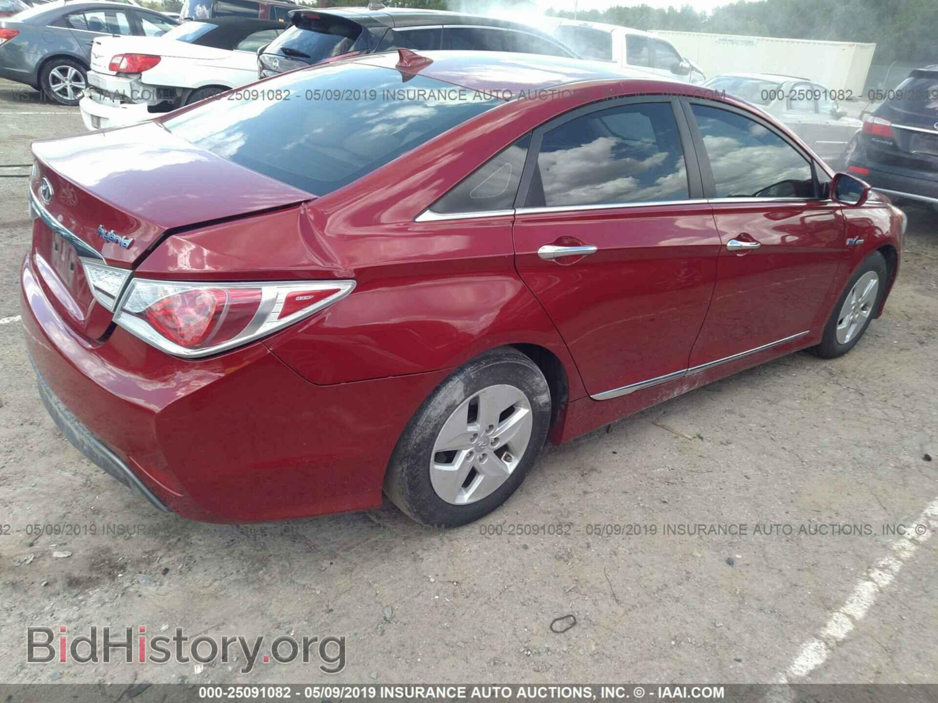 2012 HYUNDAI SONATA - VIN: KMHEC4A44CA035026 - Photo 4