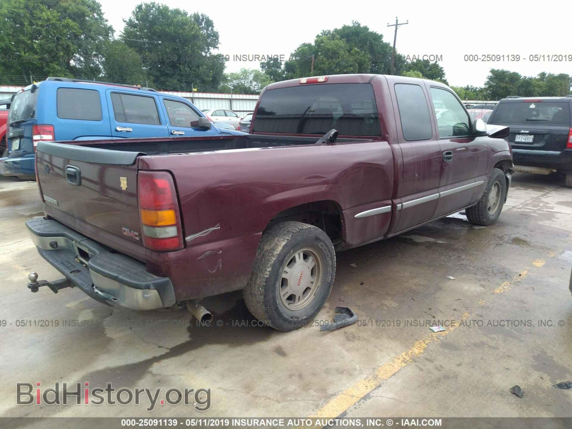 2002 GMC NEW SIERRA - VIN: 2GTEC19T121415755 - Фото 4