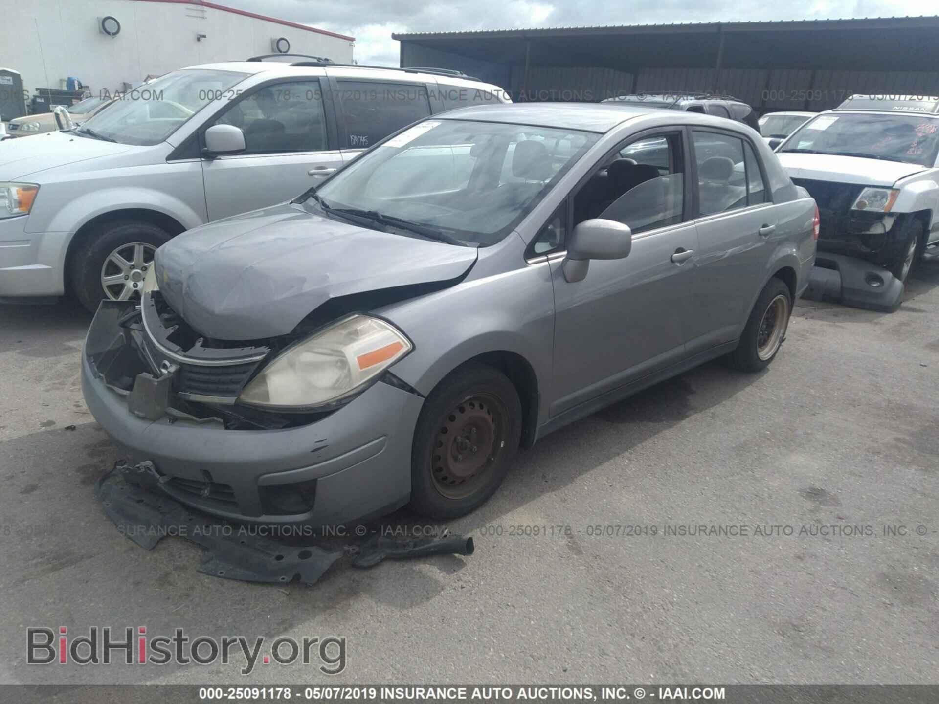 2007 NISSAN VERSA - VIN: 3N1BC11E27L459210 - Фото 2