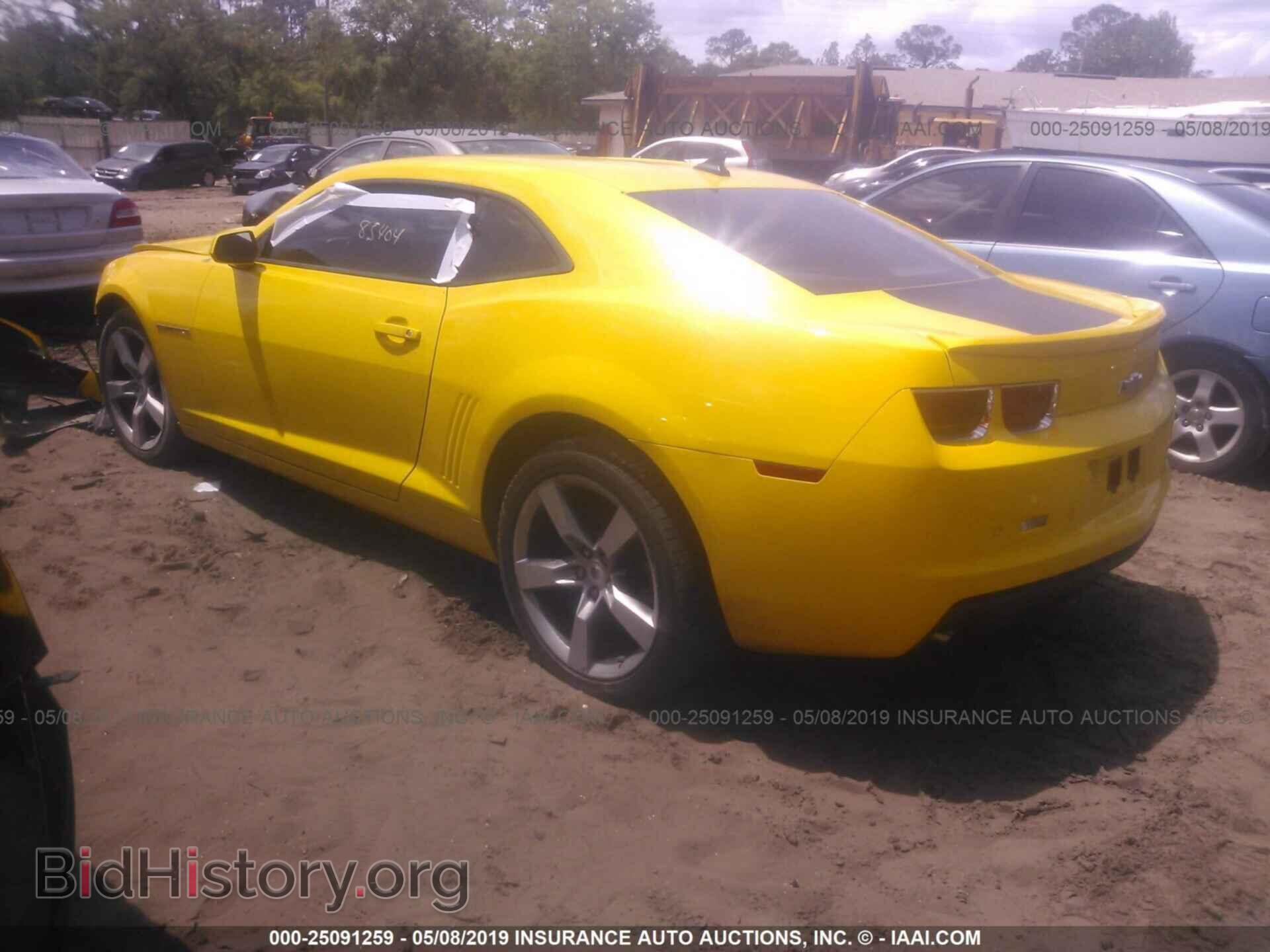 2010 CHEVROLET CAMARO - VIN: 2G1FC1EV8A9203018 - Фото 3