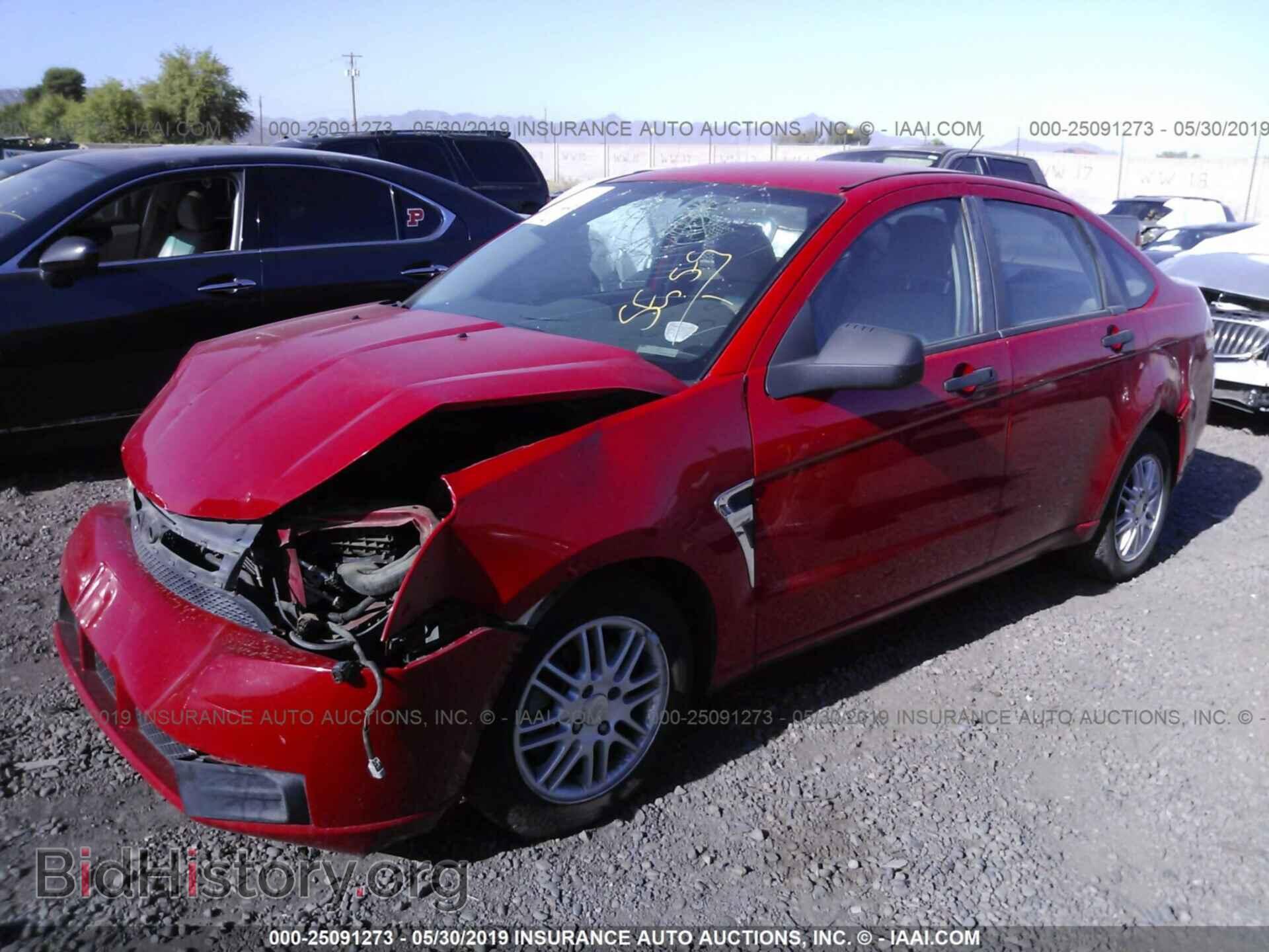 2008 FORD FOCUS - VIN: 1FAHP35N08W189185 - Фото 2