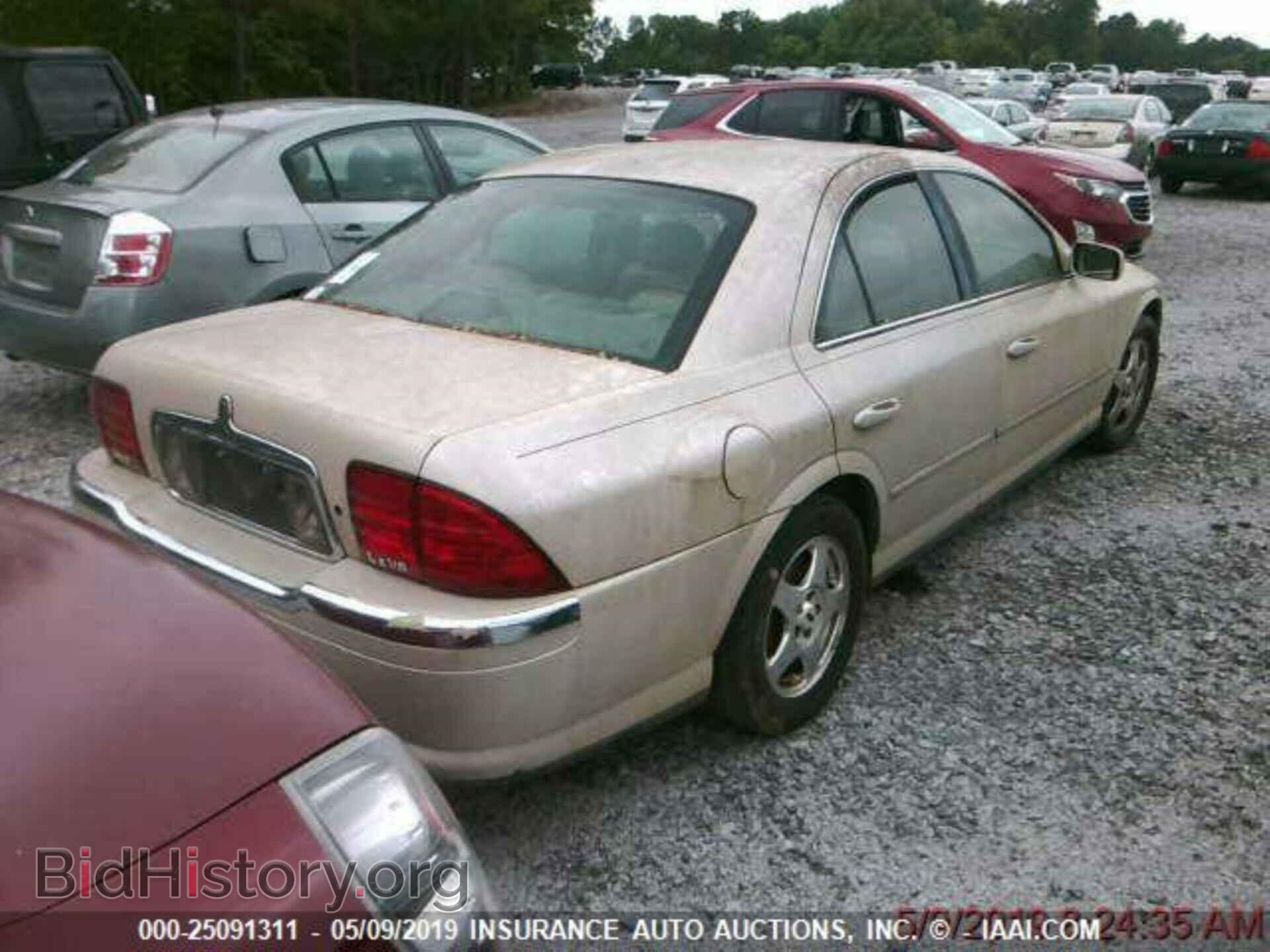 2001 LINCOLN LS - VIN: 1LNHM87A31Y670340 - Фото 2