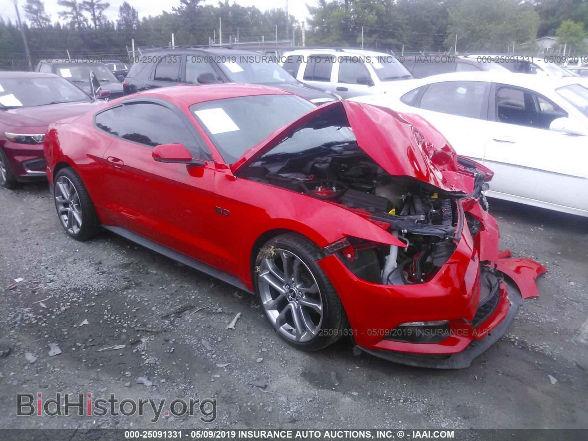 Photo 1FA6P8TH5F5387961 - FORD MUSTANG 2015