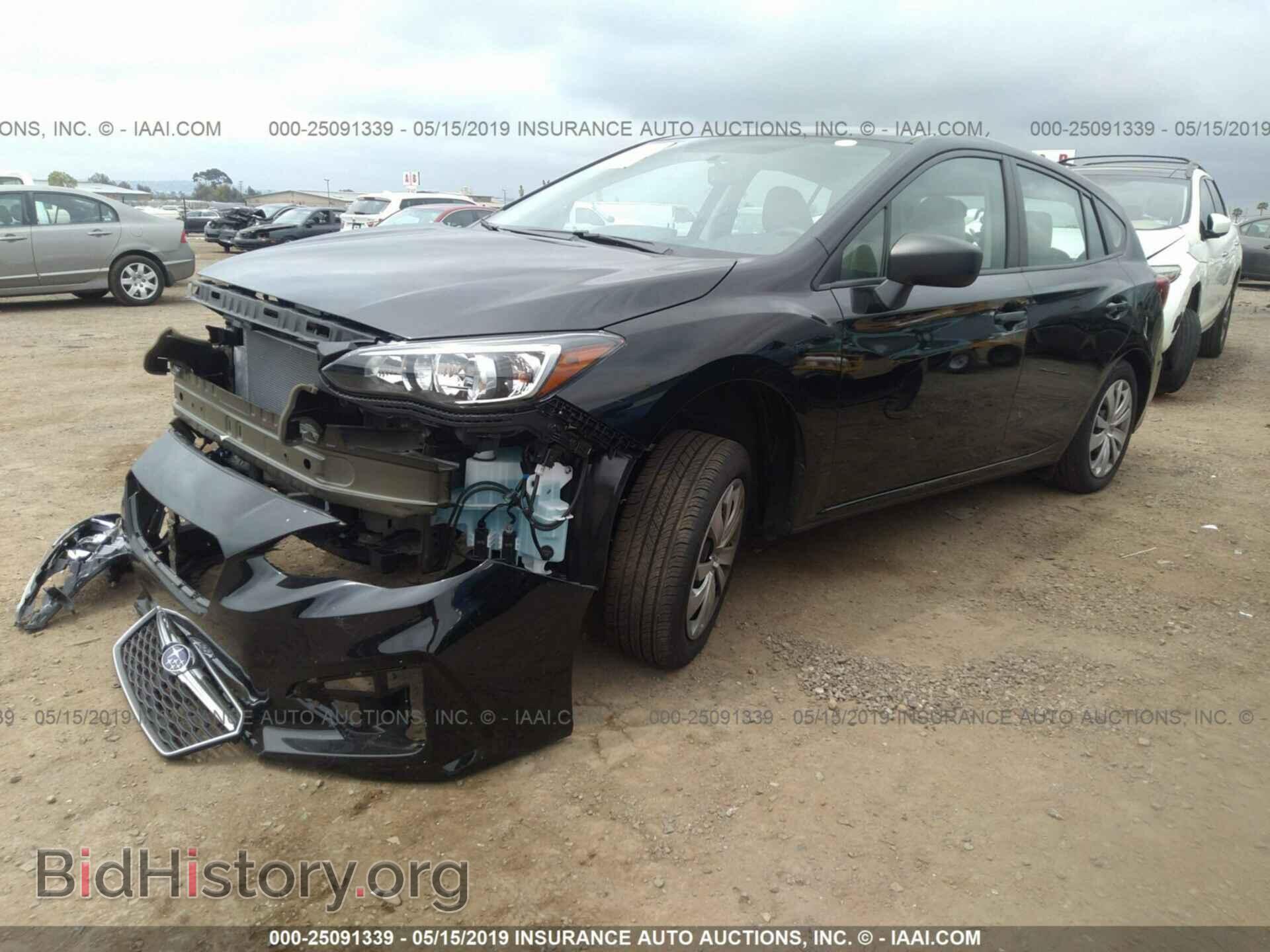 2019 SUBARU IMPREZA - VIN: 4S3GTAA63K3700143 - Фото 2