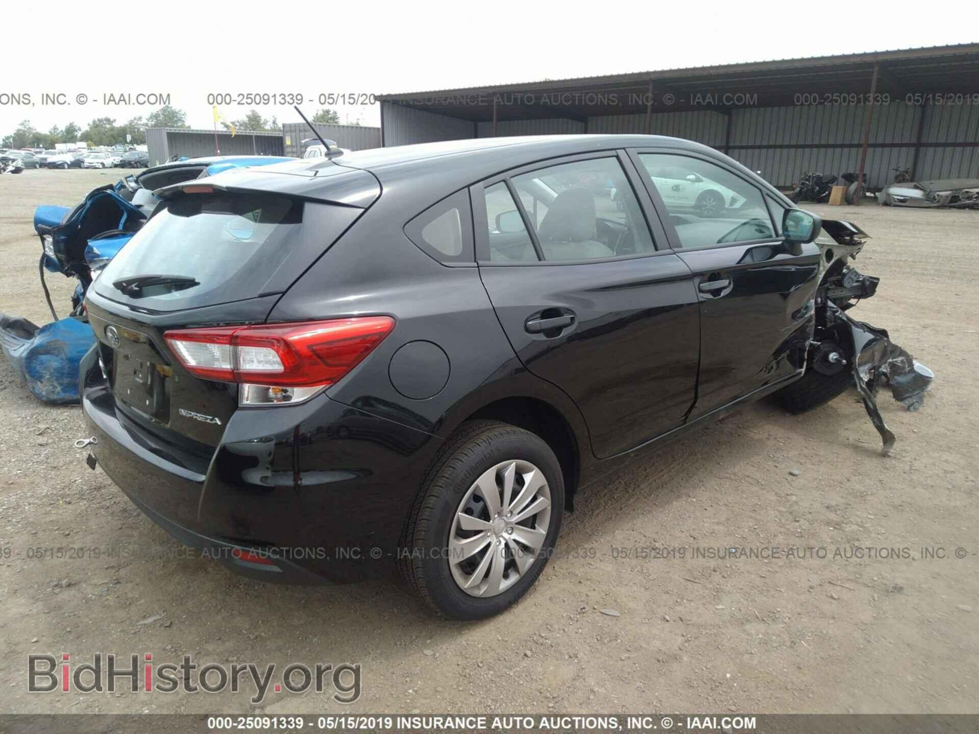 2019 SUBARU IMPREZA - VIN: 4S3GTAA63K3700143 - Фото 4