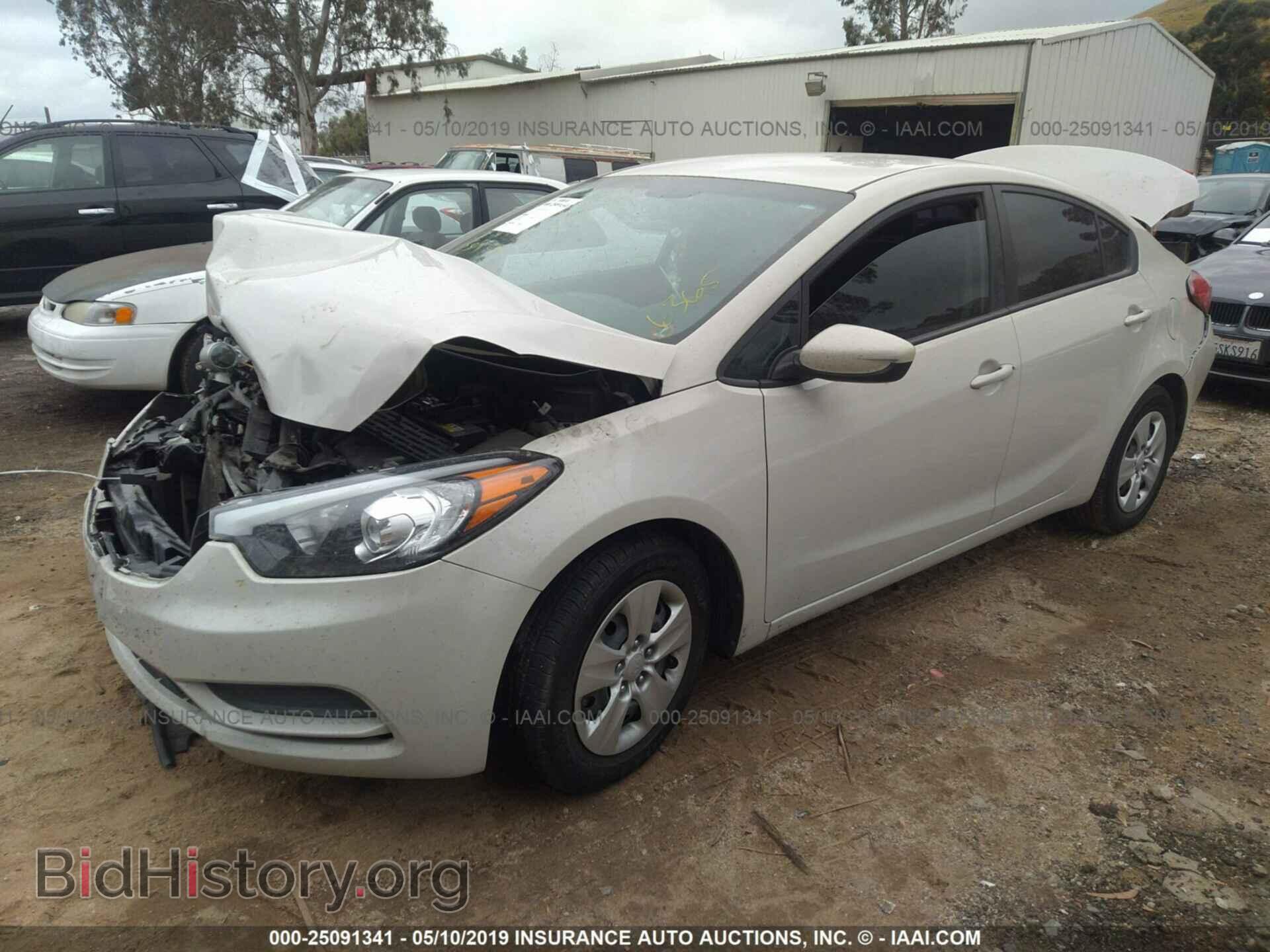 2015 KIA Forte - VIN: KNAFK4A65F5366365 - Фото 2
