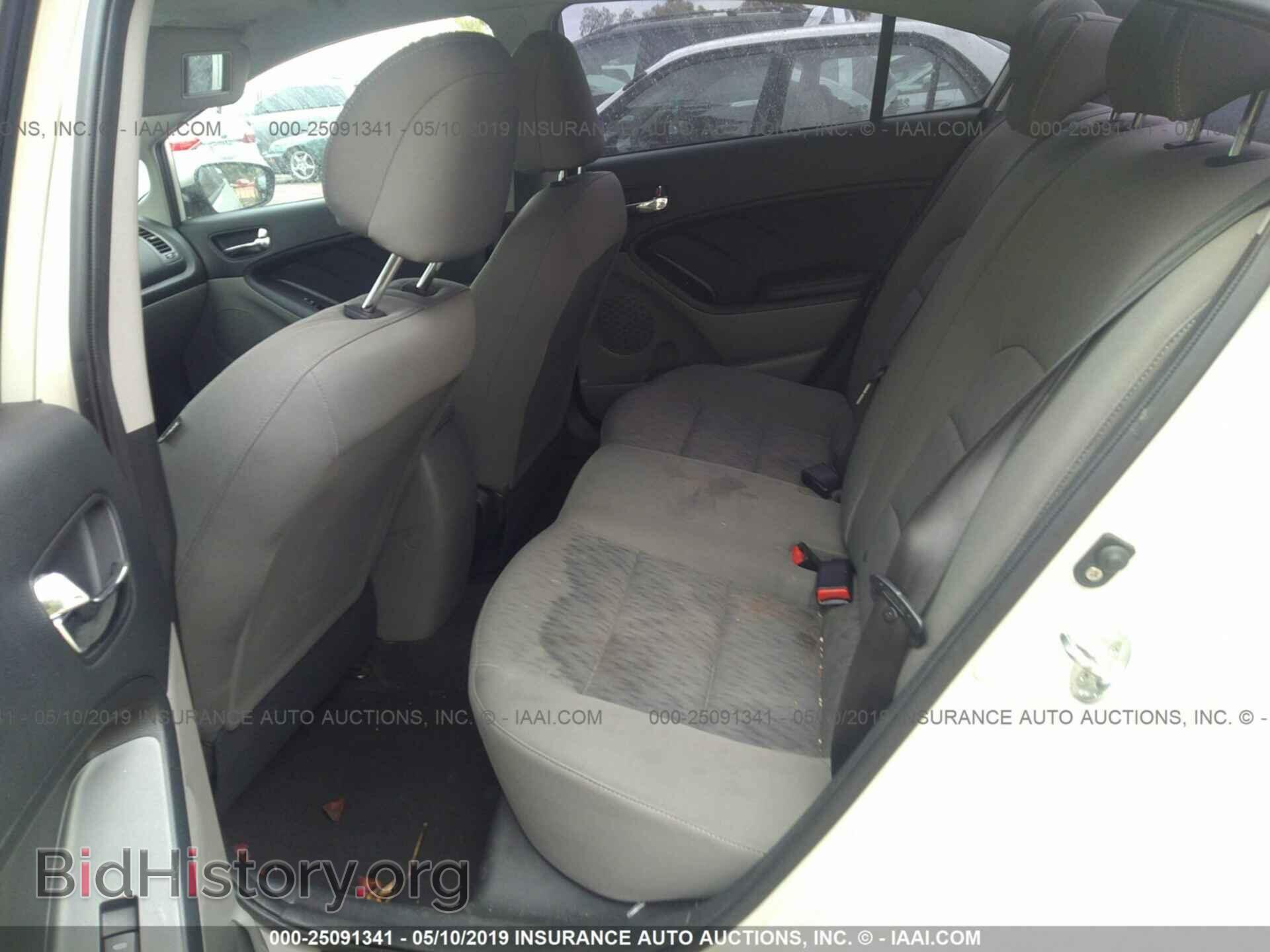 2015 KIA Forte - VIN: KNAFK4A65F5366365 - Фото 8