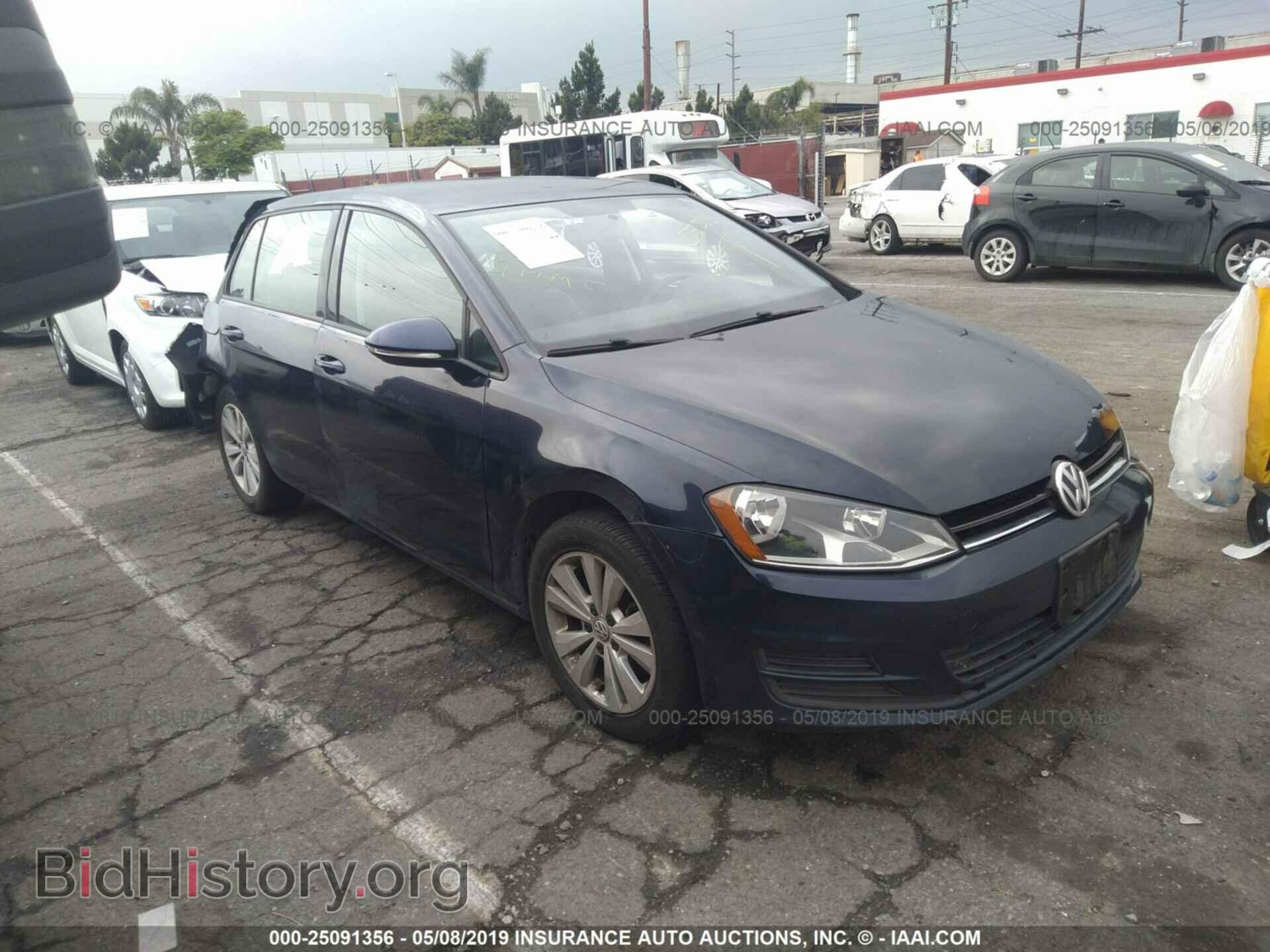 Photo 3VW2A7AU1FM013682 - VOLKSWAGEN GOLF 2015