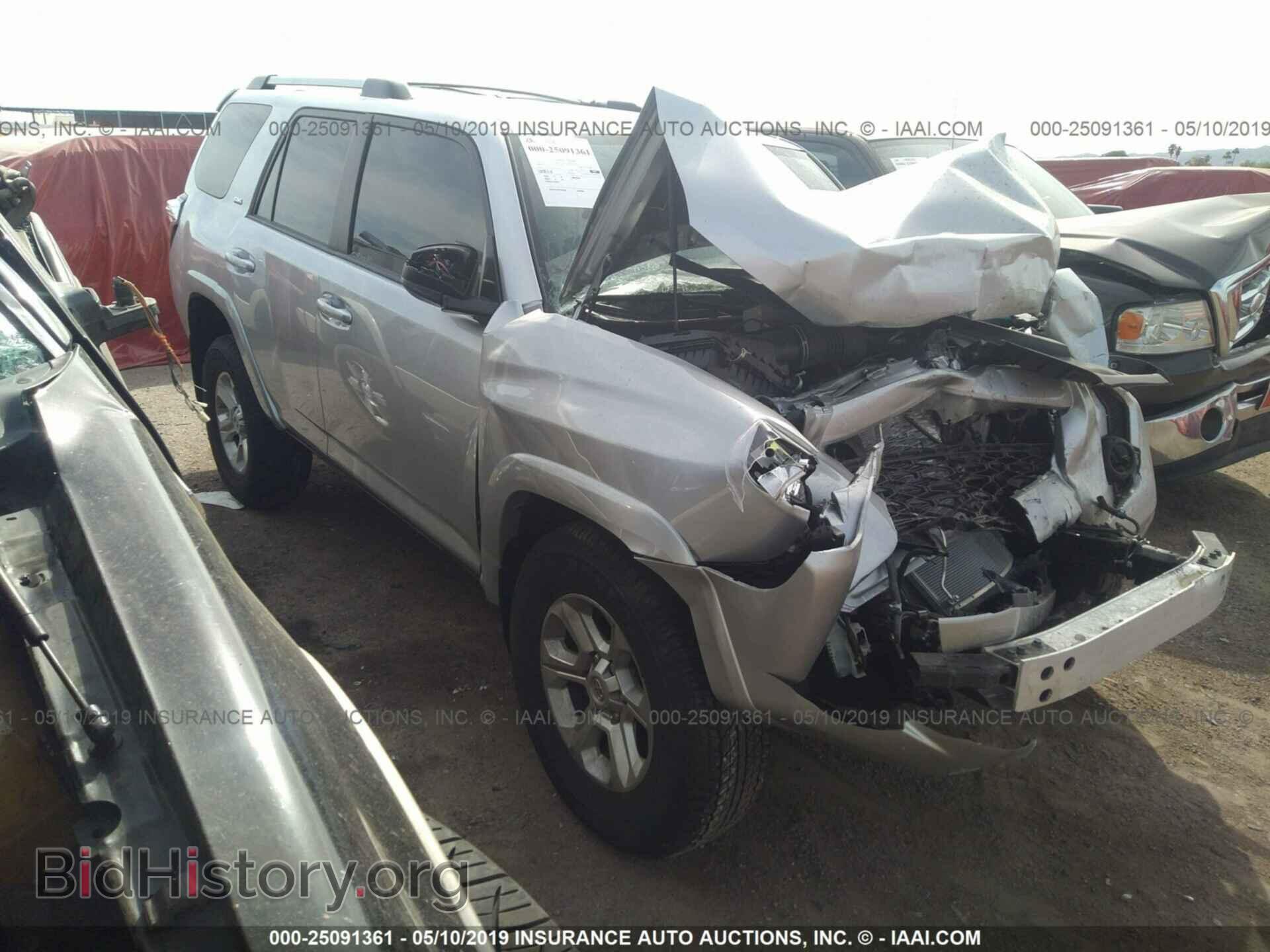 Photo JTEBU5JR6K5628993 - TOYOTA 4RUNNER 2019