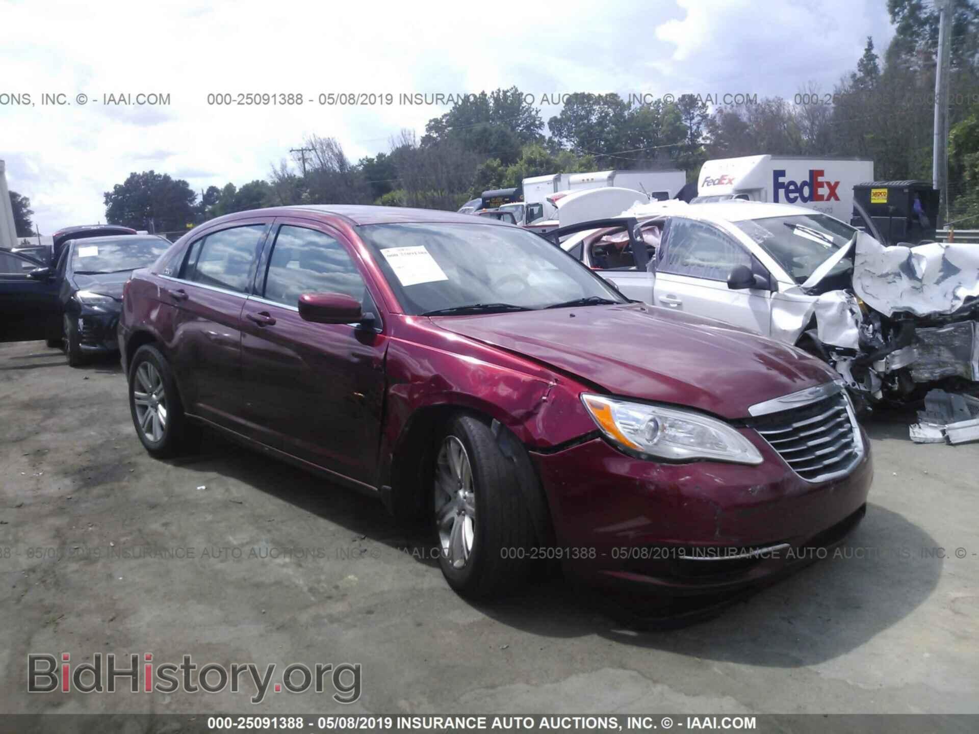 Фотография 1C3CCBBB5CN131290 - CHRYSLER 200 2012