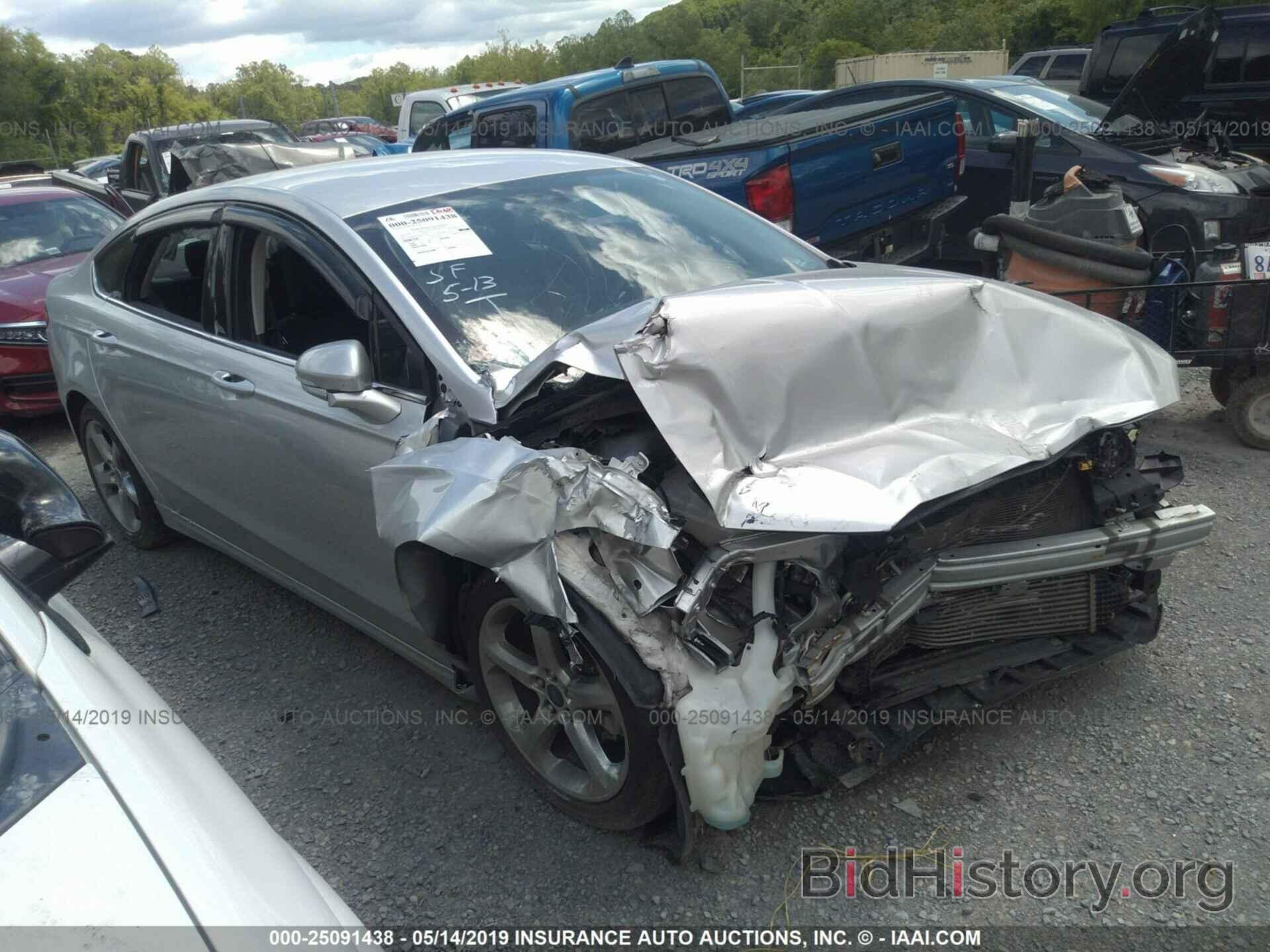 Photo 3FA6P0HR4DR376494 - FORD FUSION 2013