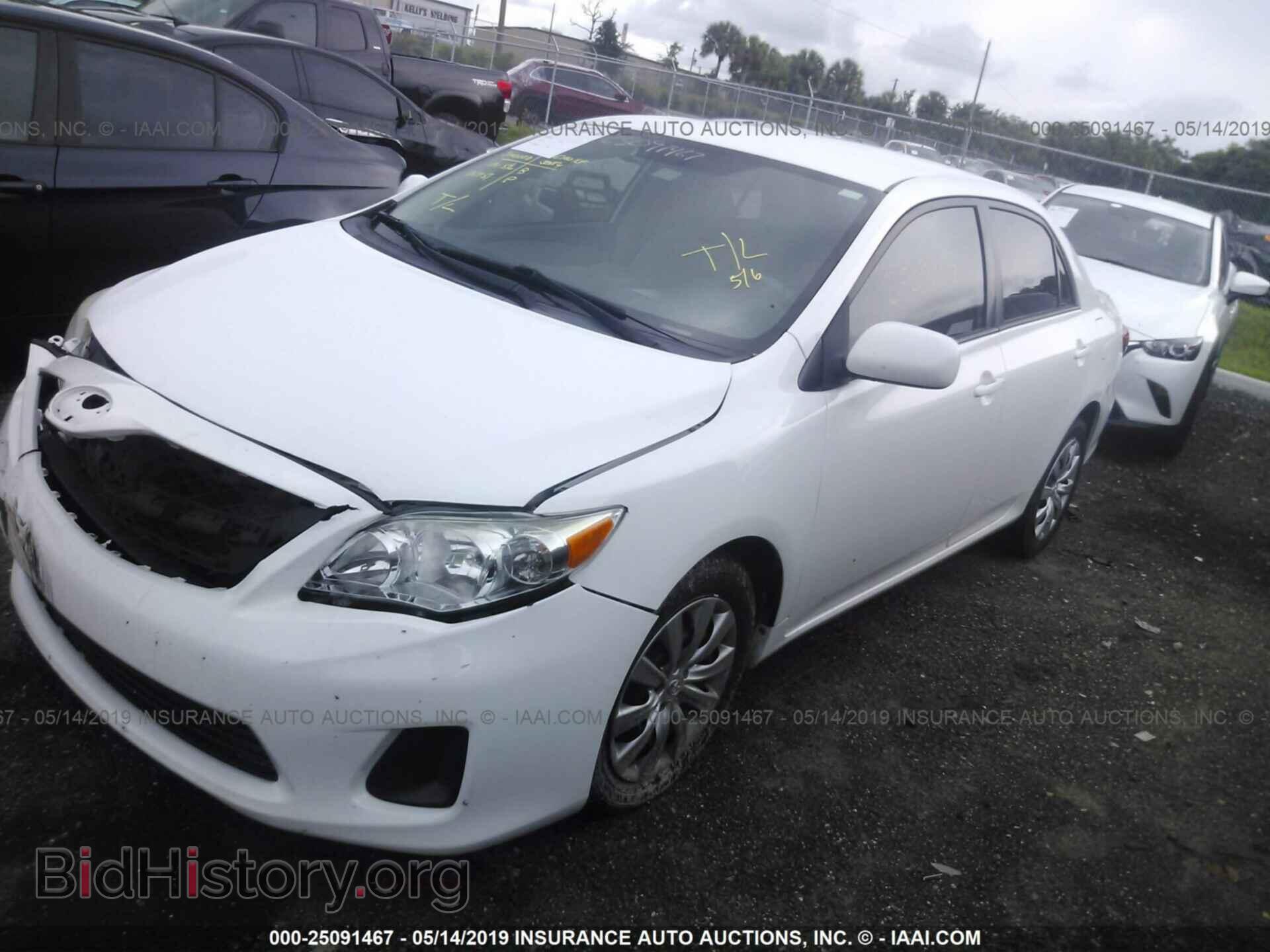 2012 TOYOTA COROLLA - VIN: 2T1BU4EE4CC756207 - Фото 2