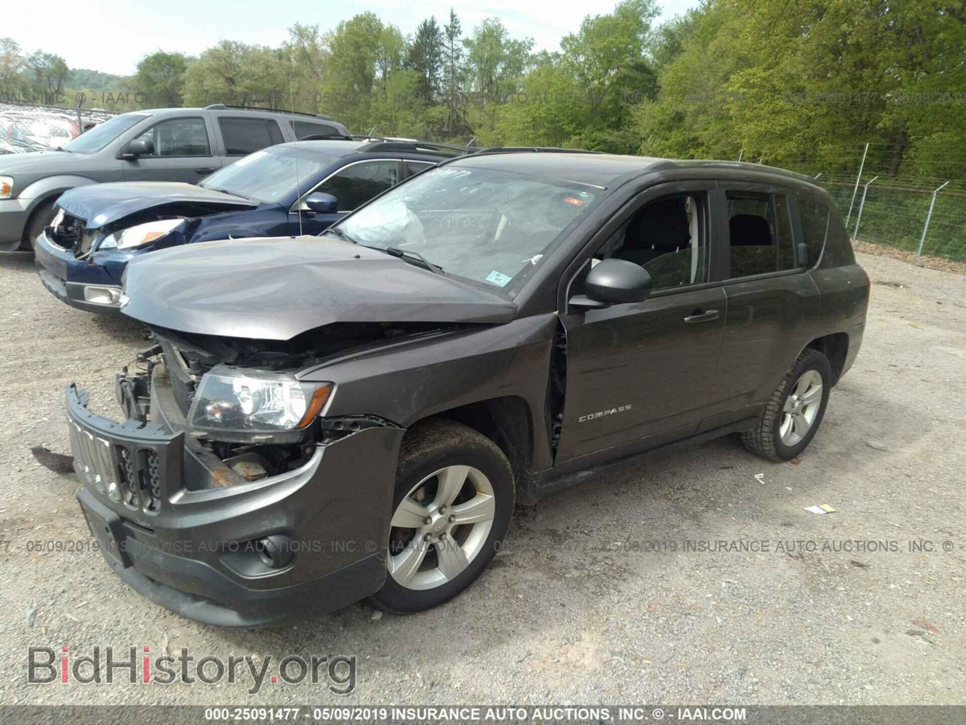 2014 JEEP COMPASS - VIN: 1C4NJDBB6ED910454 - Photo 2