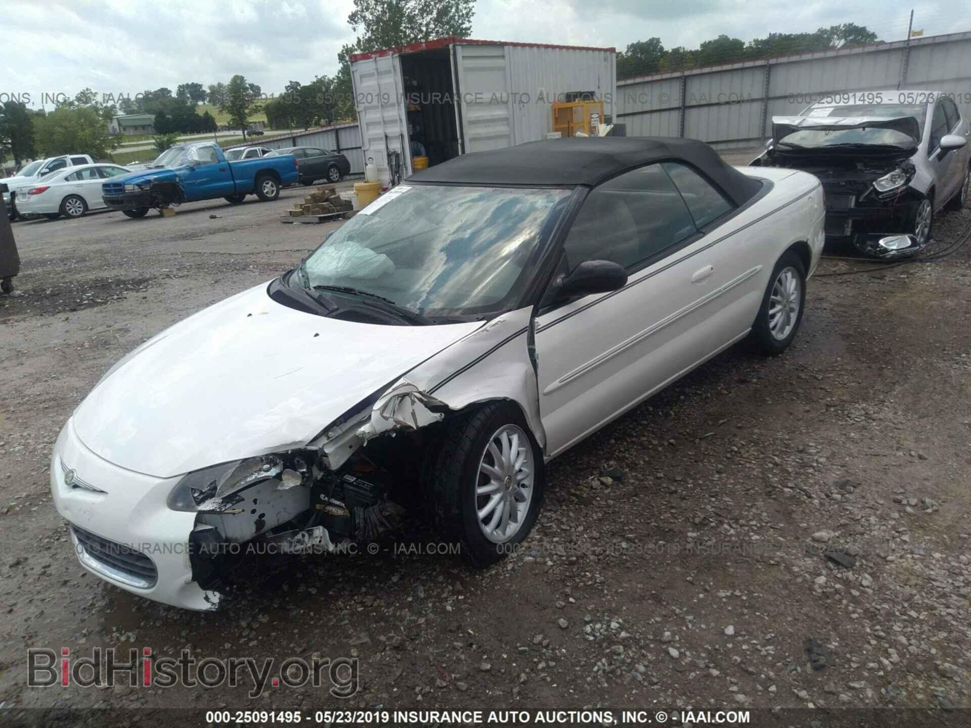 2002 CHRYSLER SEBRING - VIN: 1C3EL55R42N248134 - Фото 2